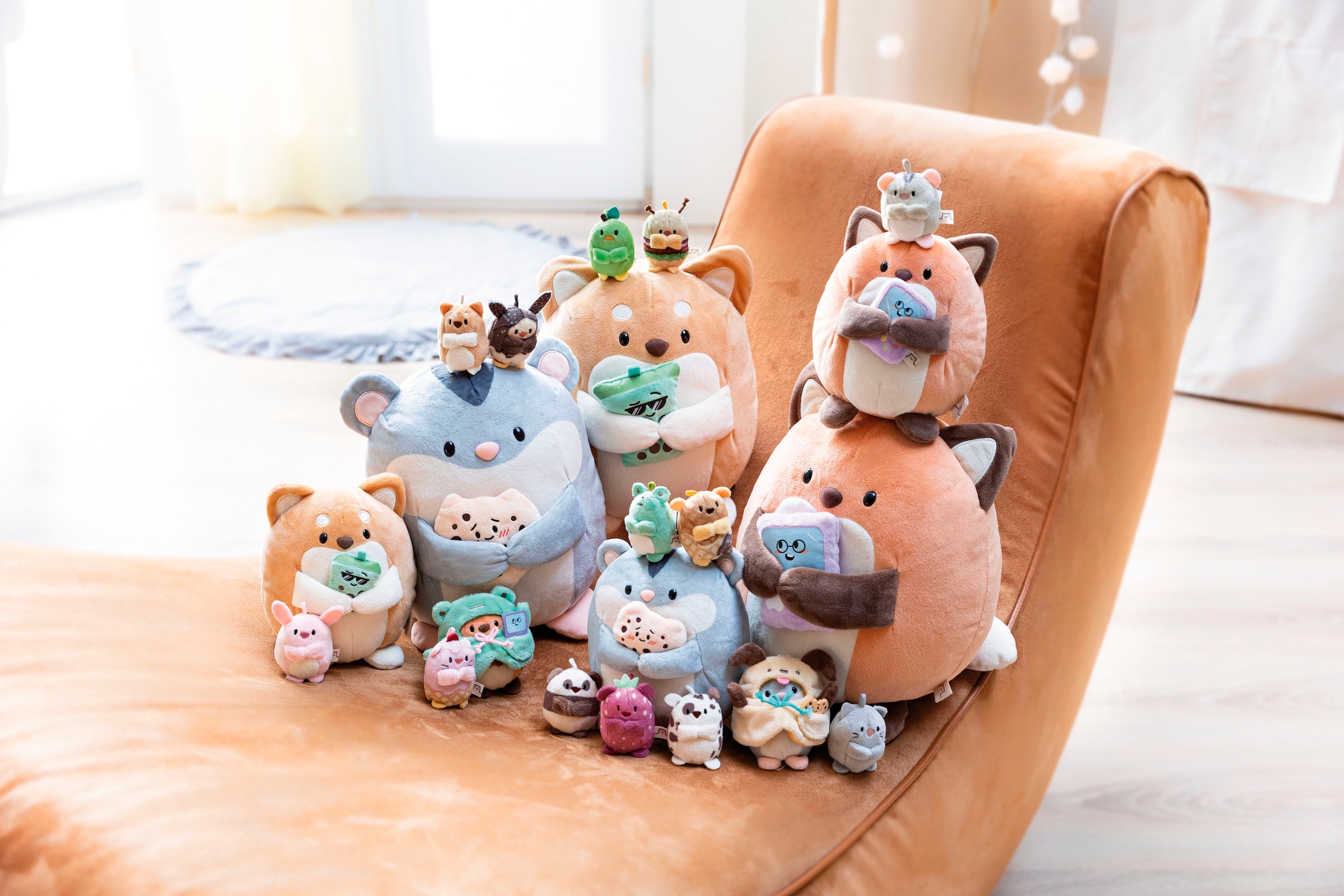 Nici Kuscheltier »mymochi, Hamster Shai 27 cm mit Keks«