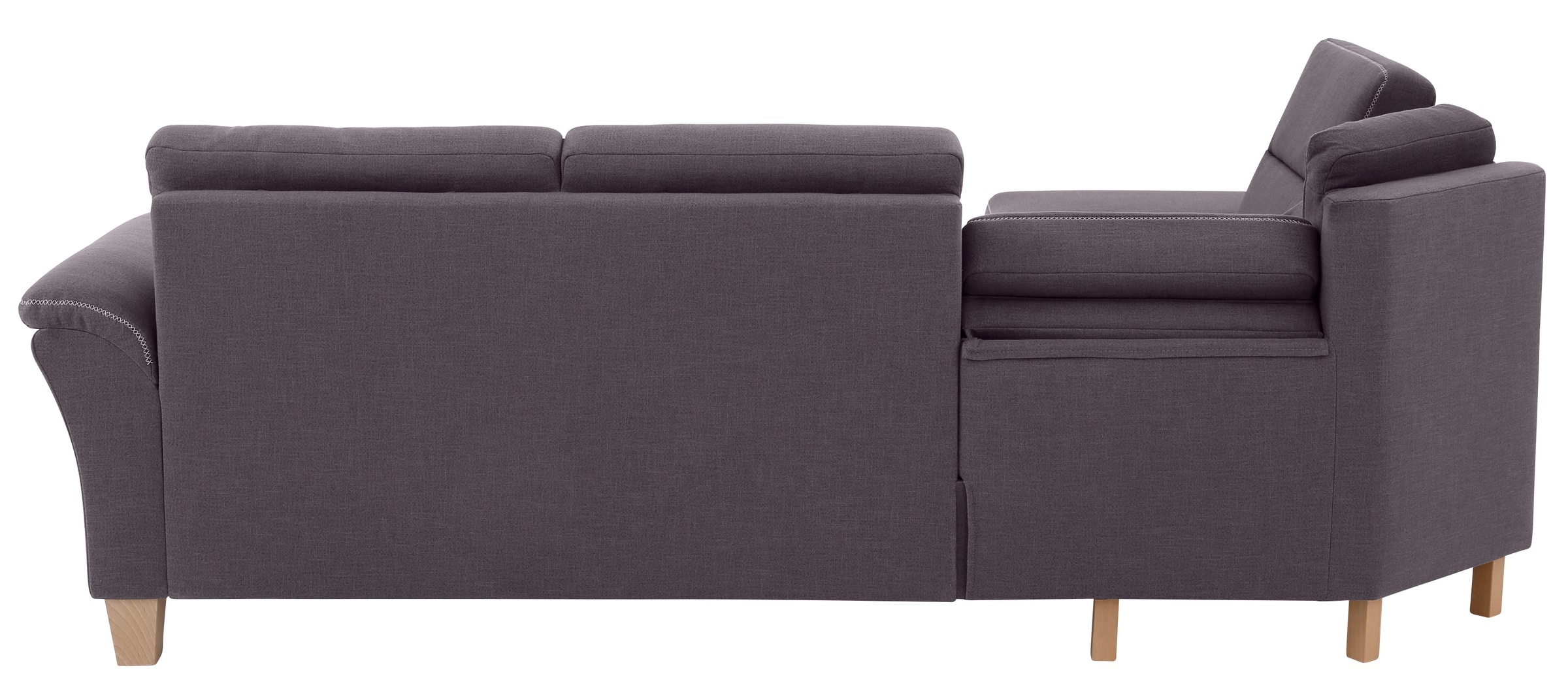 Home affaire Ecksofa »Soleo L-Form«, komfortabel durch Trapezecke mit Relaxfunktion, auch mit Bettfunktion
