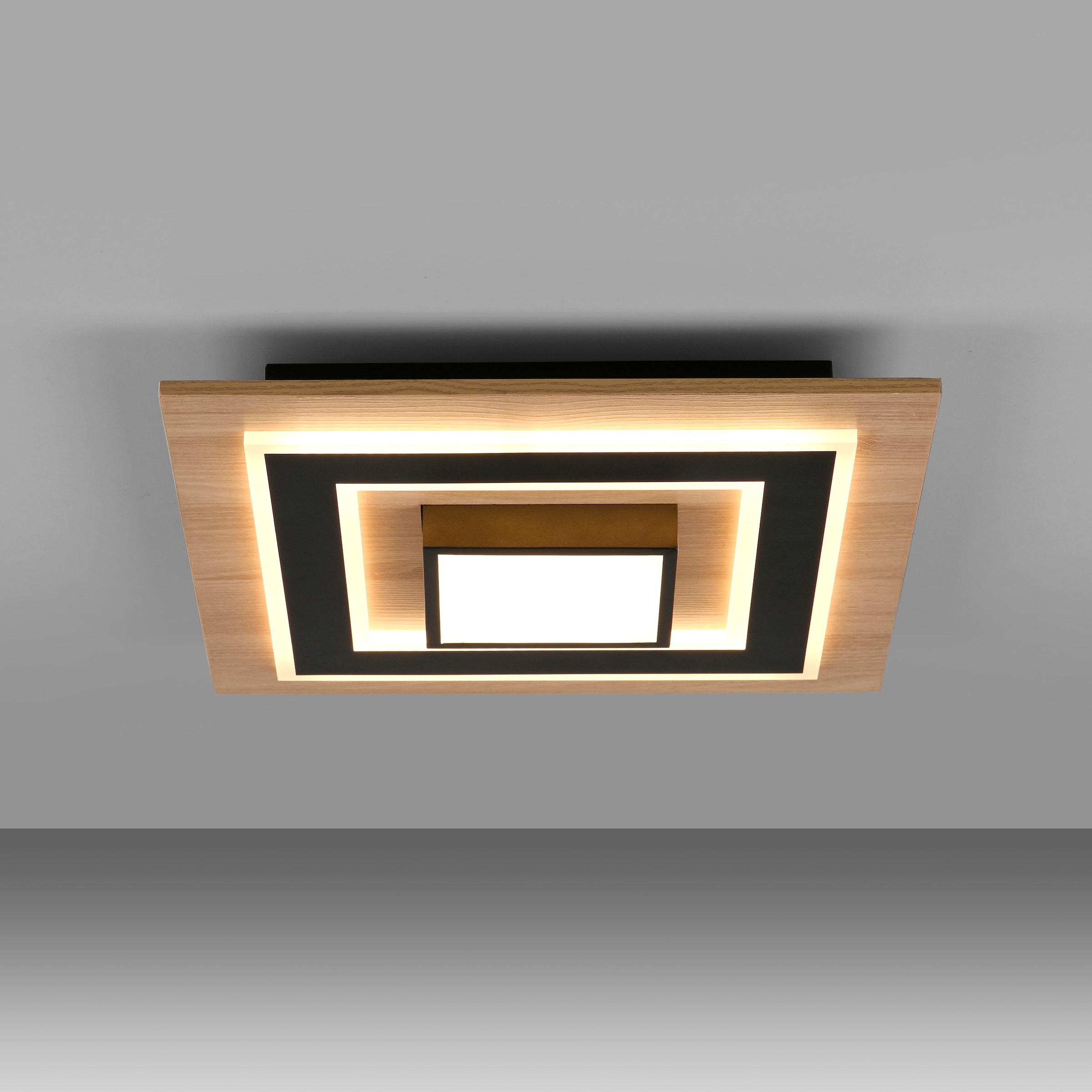 JUST LIGHT Deckenleuchte »TOLA«, 2 flammig, Leuchtmittel LED-Board | LED fest integriert, LED, separat steuerbar (Schalter)