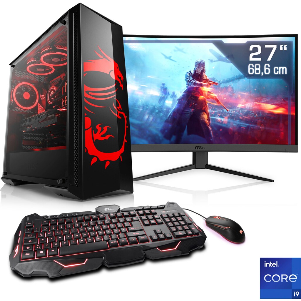 CSL Gaming-PC-Komplettsystem »HydroX V29517 MSI Dragon Advanced Edition«