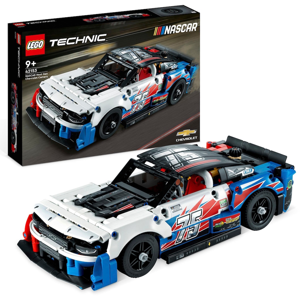 LEGO® Konstruktionsspielsteine »NASCAR Next Gen Chevrolet Camaro ZL1 (42153), LEGO® Technic«, (672 St.)