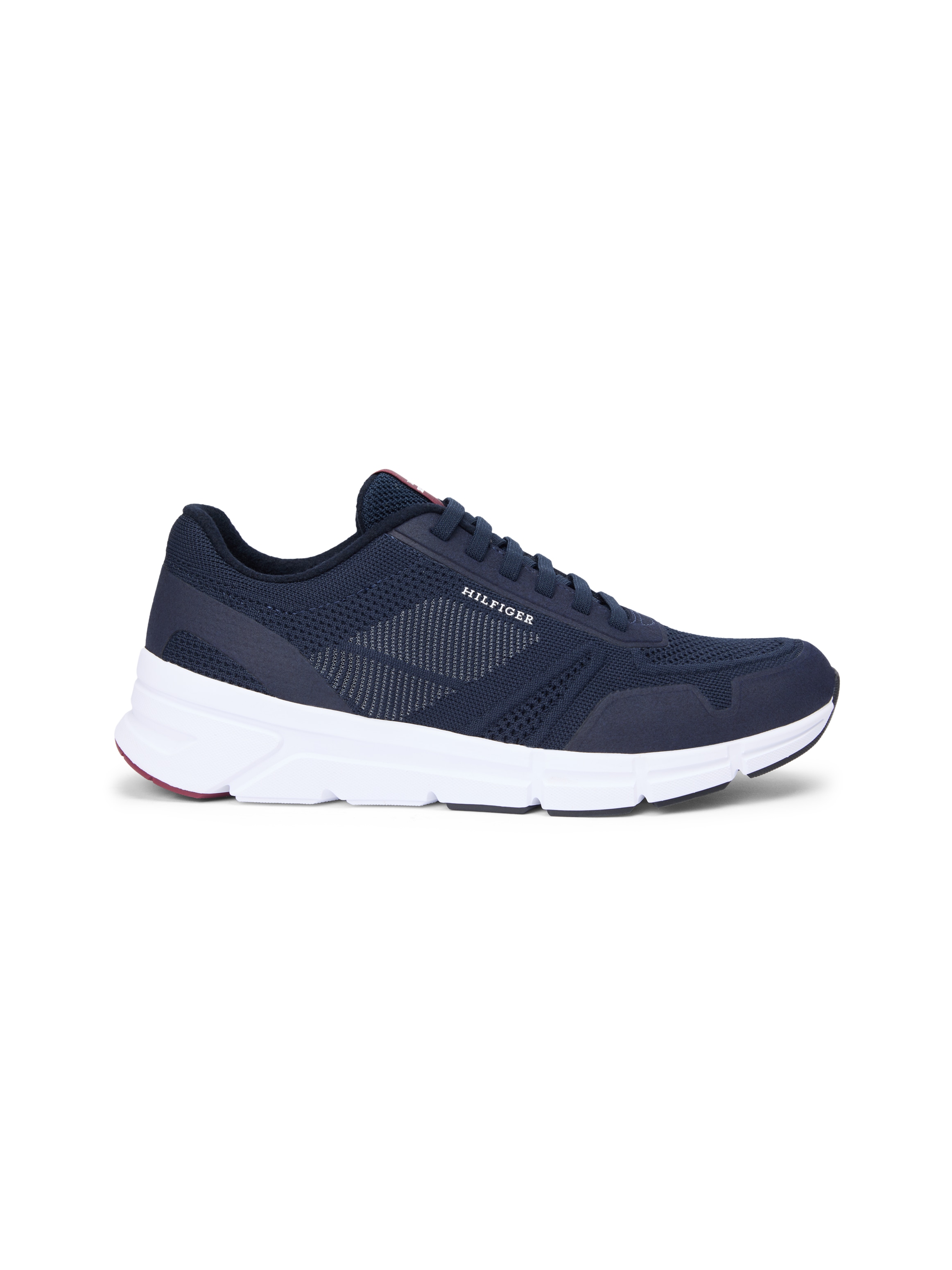 Tommy Hilfiger Sneaker »MODERN COMFORT RUN TECH KNIT«  , Freizeitschuh, Halbschuh, Schnürschuh mit seitlichem Logo