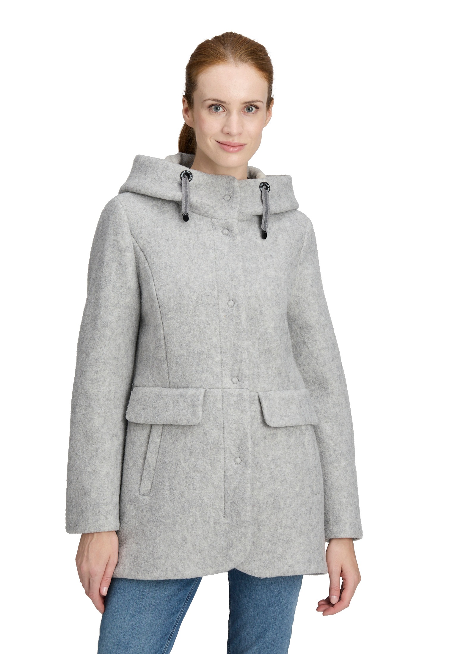 Amber & June Winterjacke »Winterjacke mit Kapuze«