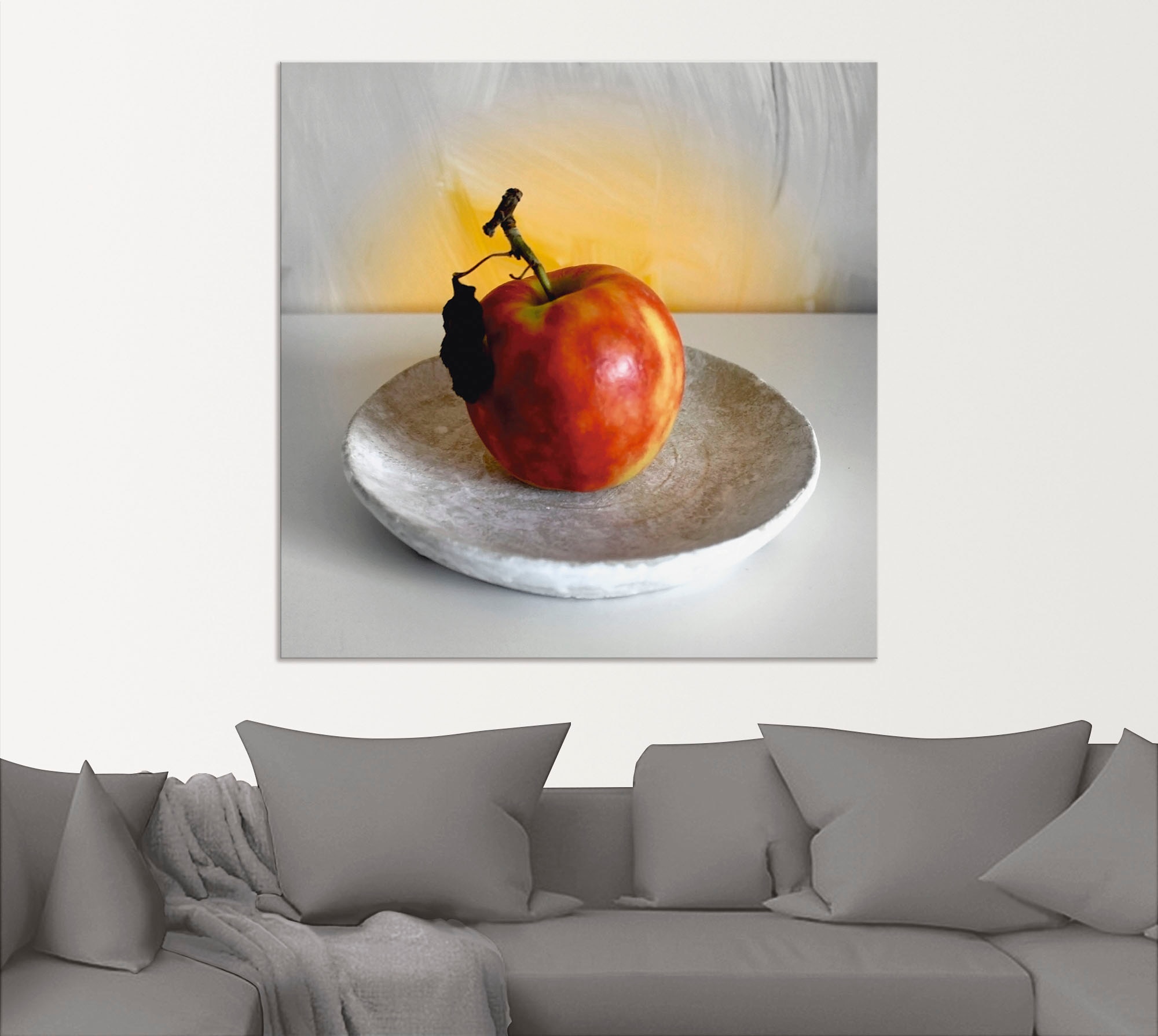 Artland Wandbild »Ein Apfel am Tag«, Arrangements, (1 St.), als Alubild, Outdoorbild, Poster, Wandaufkleber in verschied. Größen