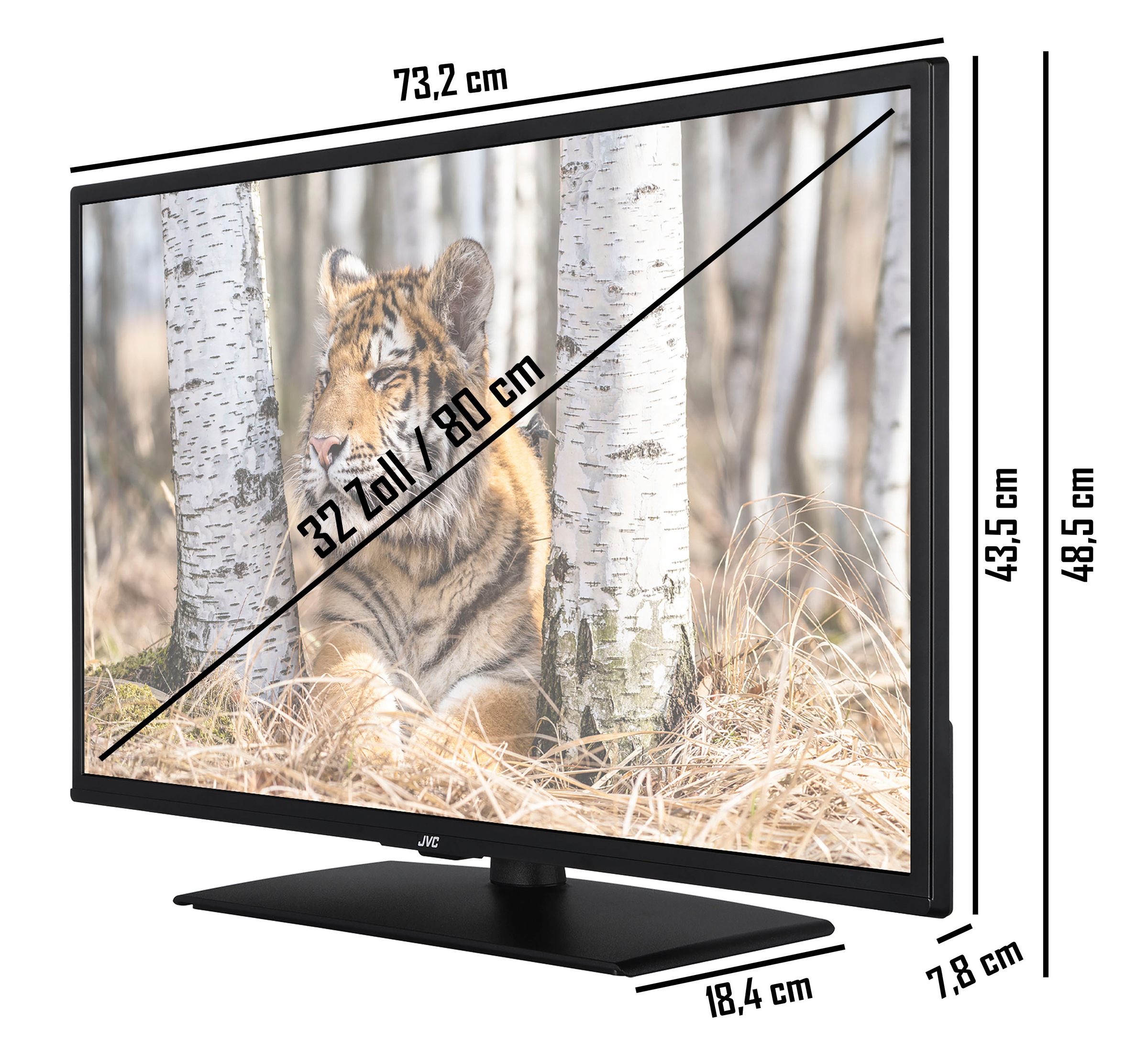 JVC LED-Fernseher »LT-32VF5157«, 80 cm/32 bei Zoll, Smart-TV Full kaufen jetzt HD, OTTO