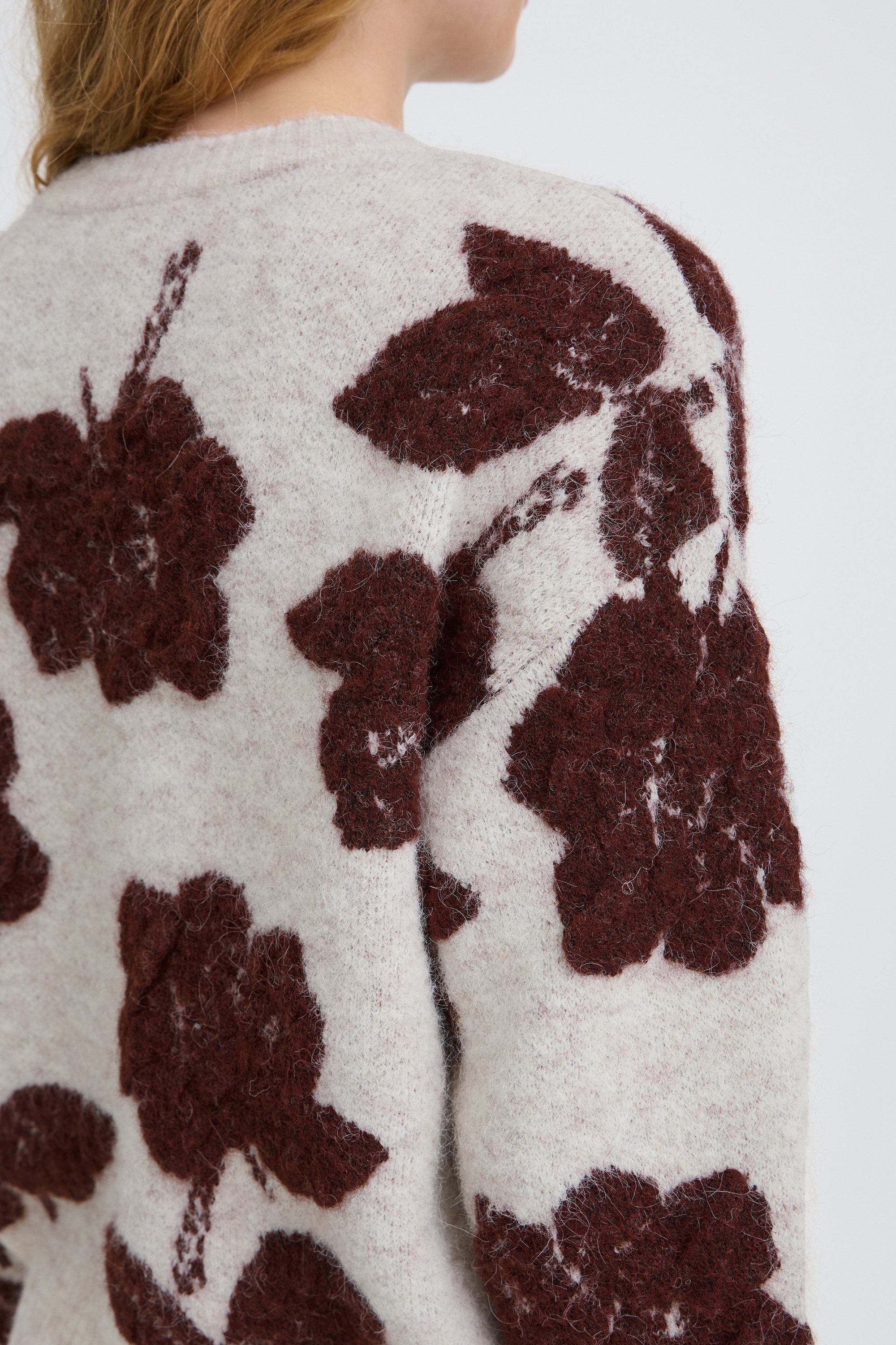 b.young Strickpullover »Damen Strickpullover langarm BYMANDA«