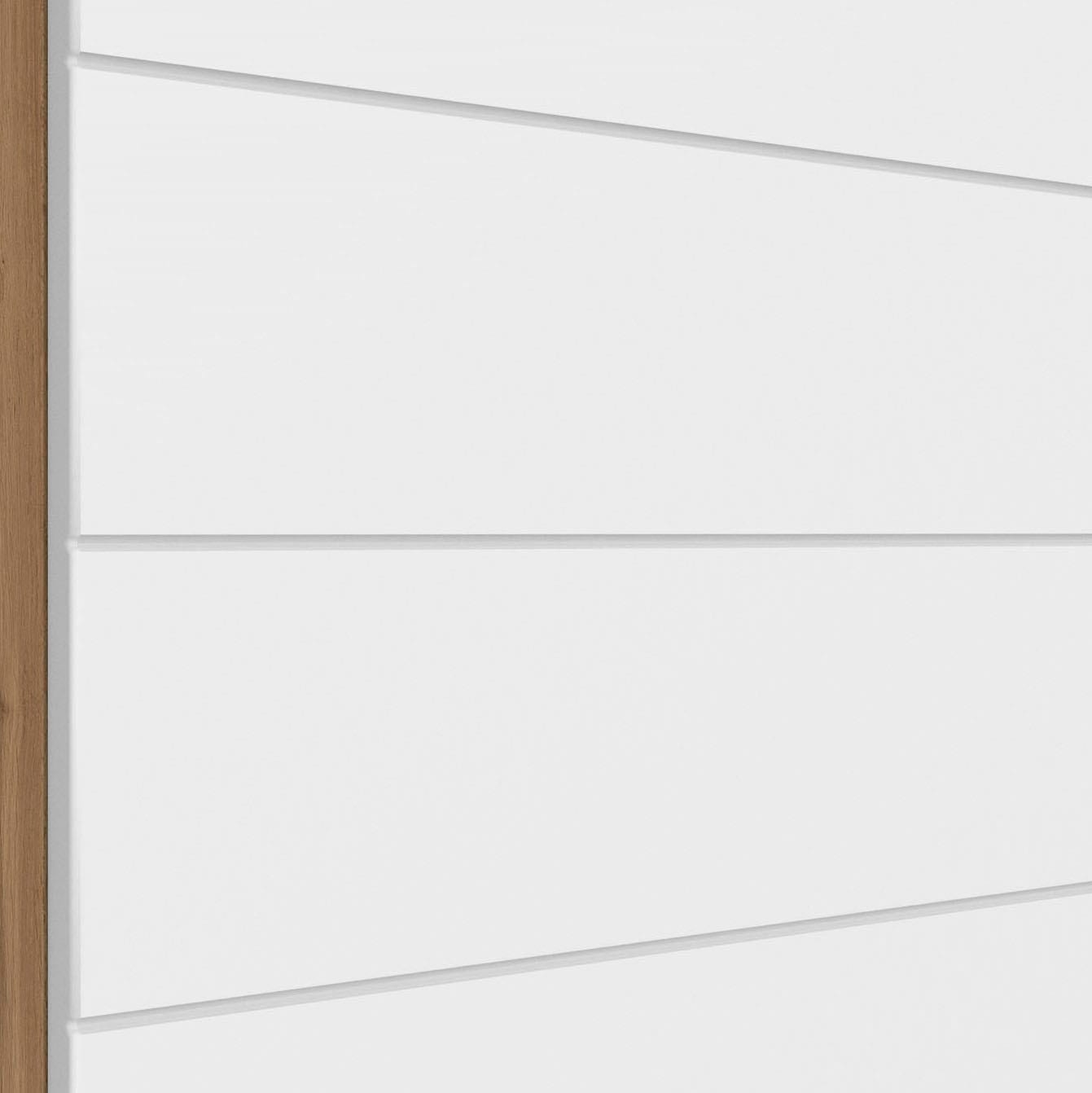 KOCHSTATION Spülenschrank »KS-Luhe«, 120 cm breit, hochwertige MDF-Fronten mit waagerechter Lisene