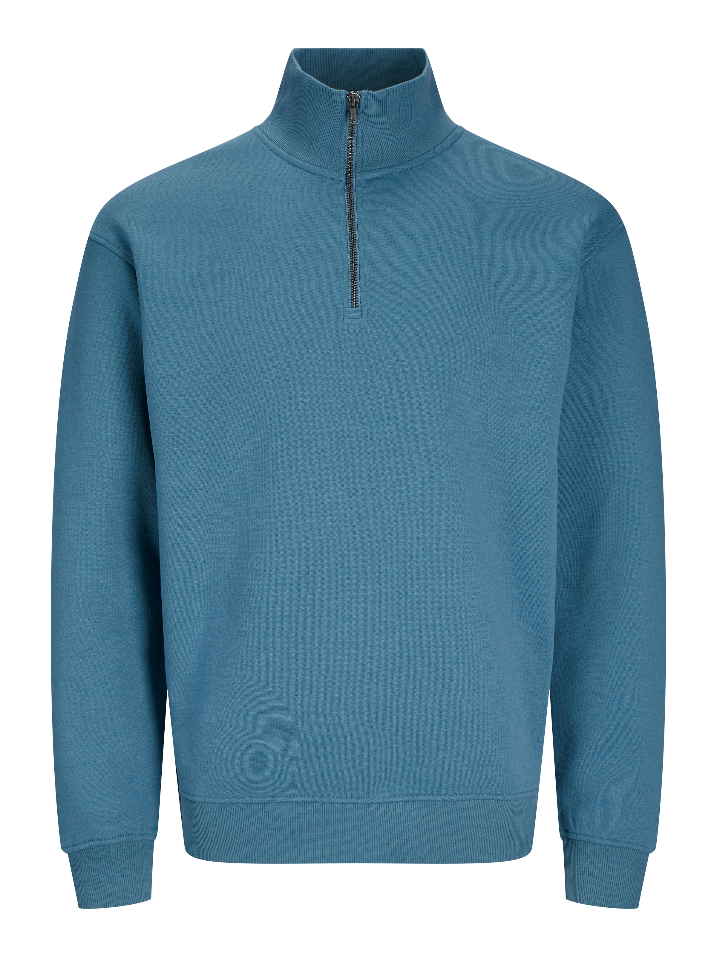 Jack & Jones Sweatshirt »JJEBRADLEY SWEAT HALF ZIP NOOS«, mit Troyer Kragen