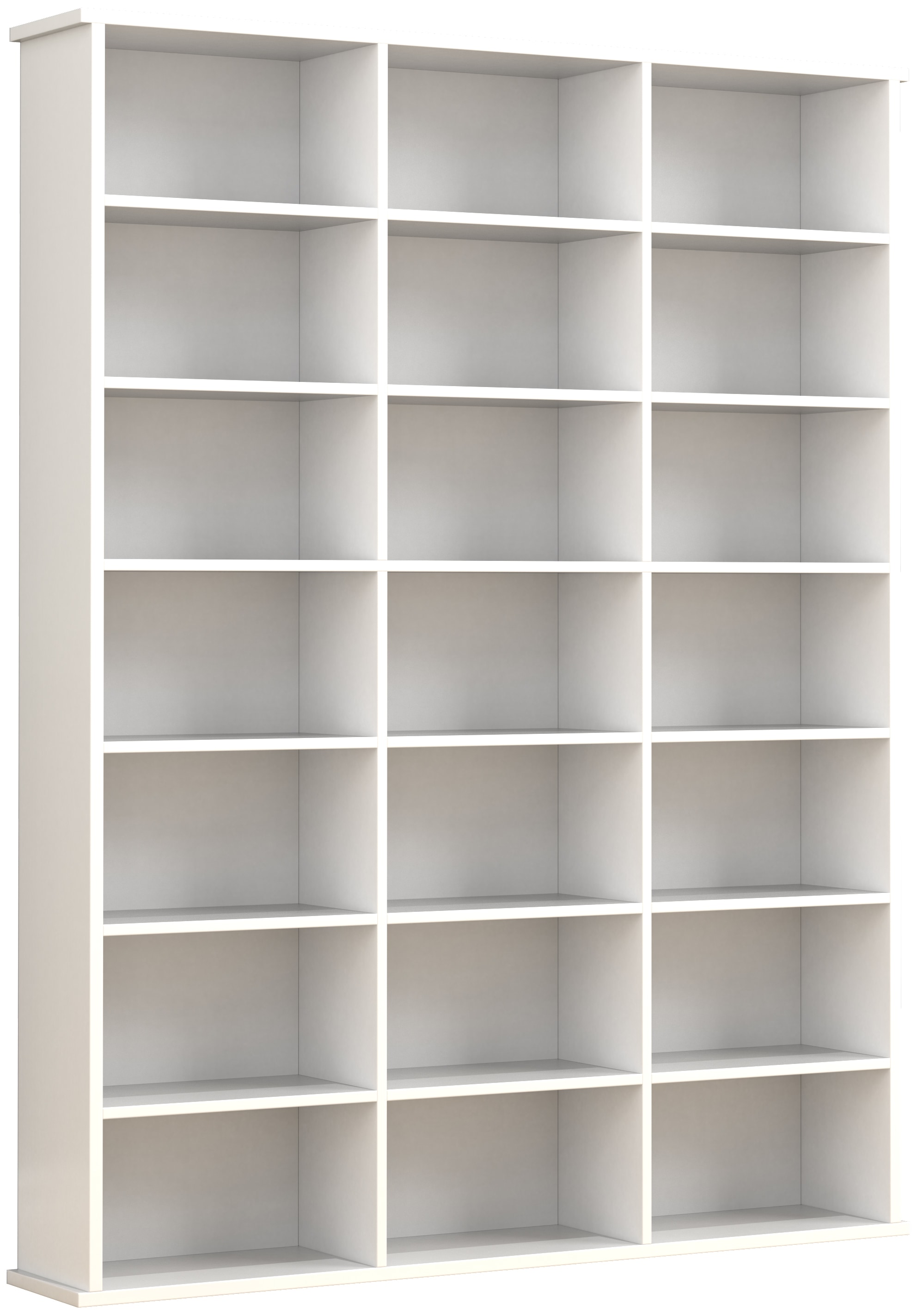 VCM Standregal »Holz CD DVD Standregal Bücherregal Regal Megosa M«