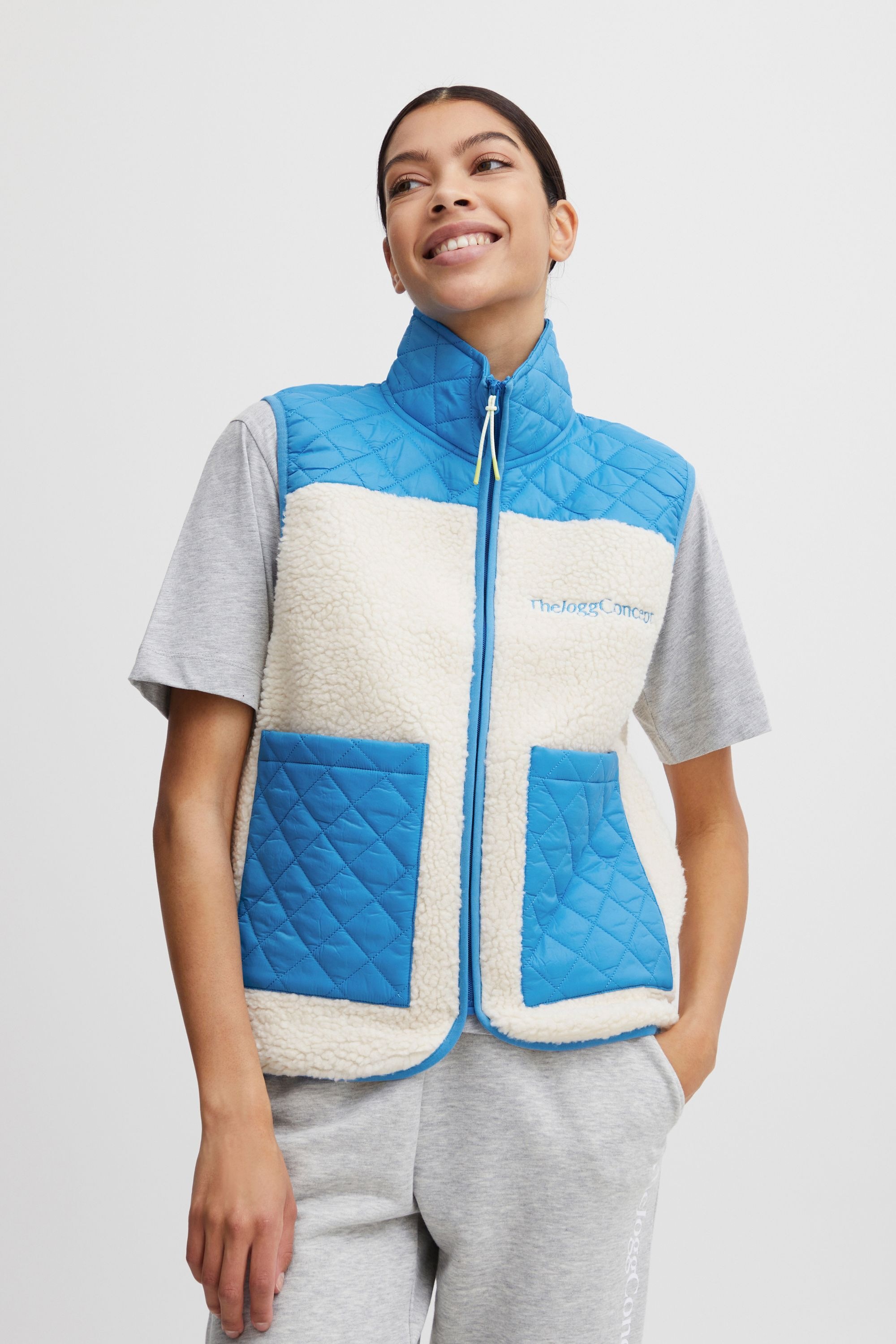 TheJoggConcept Fleeceweste »Fleeceweste JCBerri«
