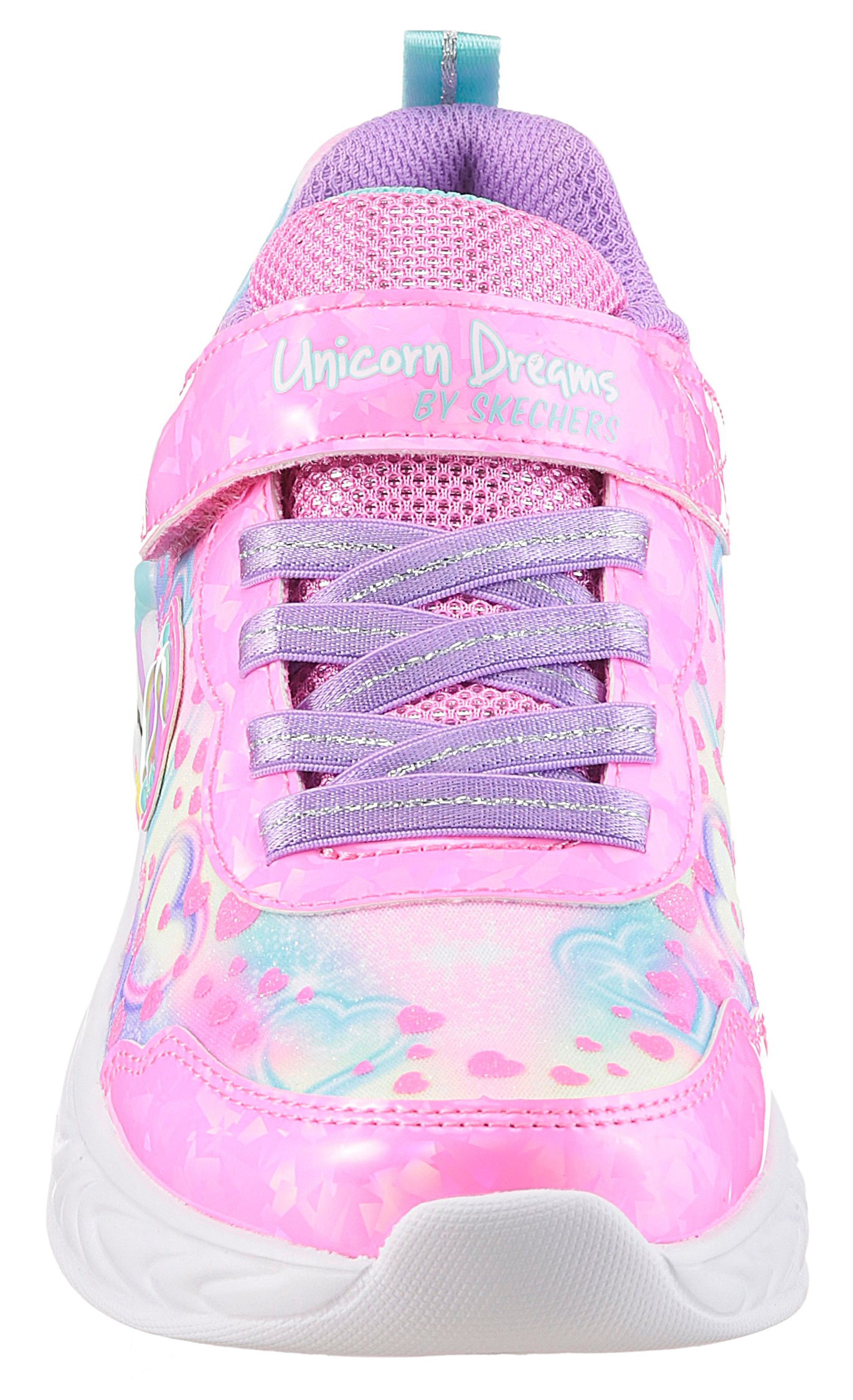 Skechers Sneaker »UNICORN DREAMS«  Klettschuh mit Einhorn, Größenschablone zum Download