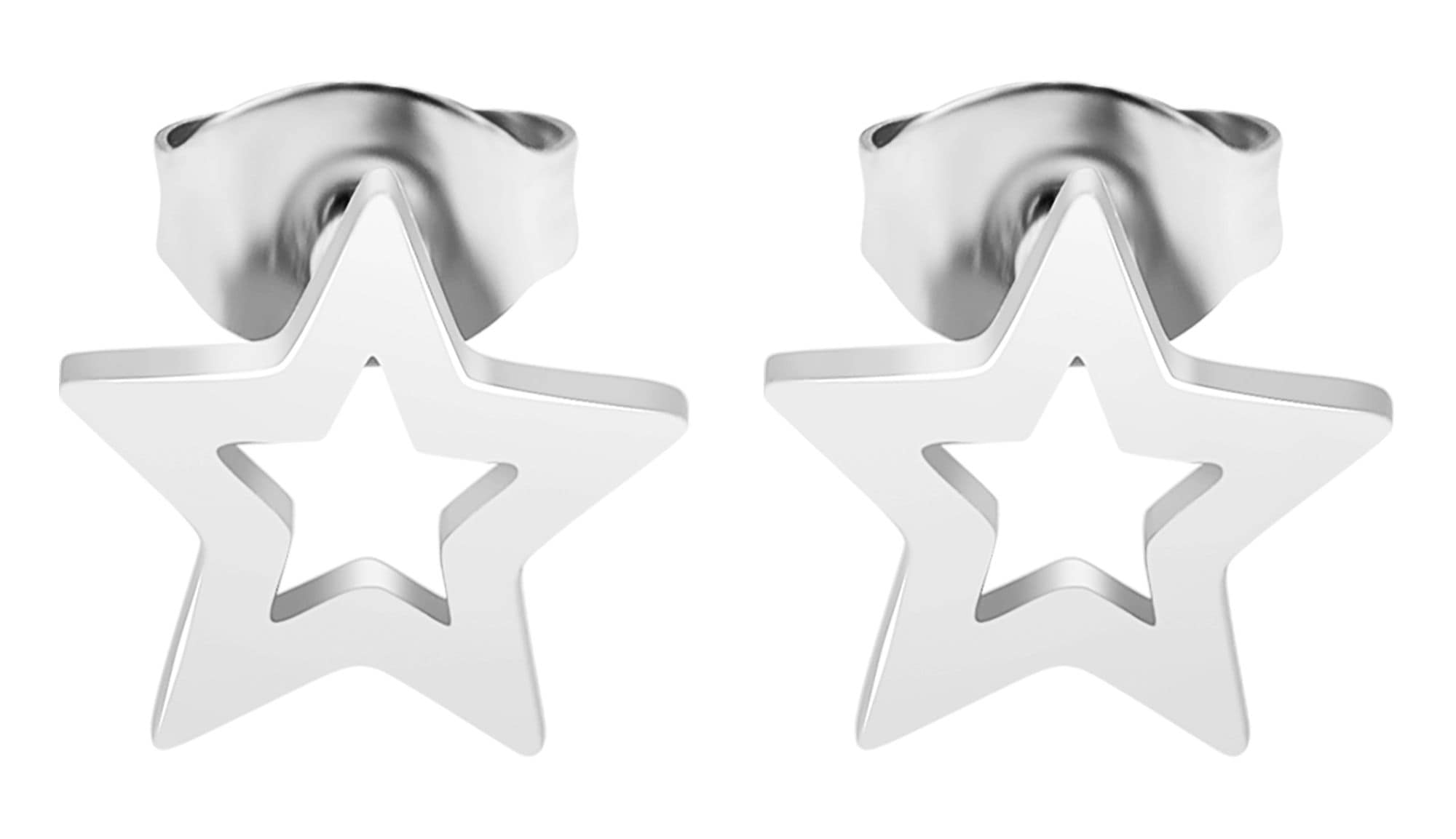 Adelia´s Paar Ohrstecker »Damen Ohrringe ¿ Ohrstecker aus Edelstahl«