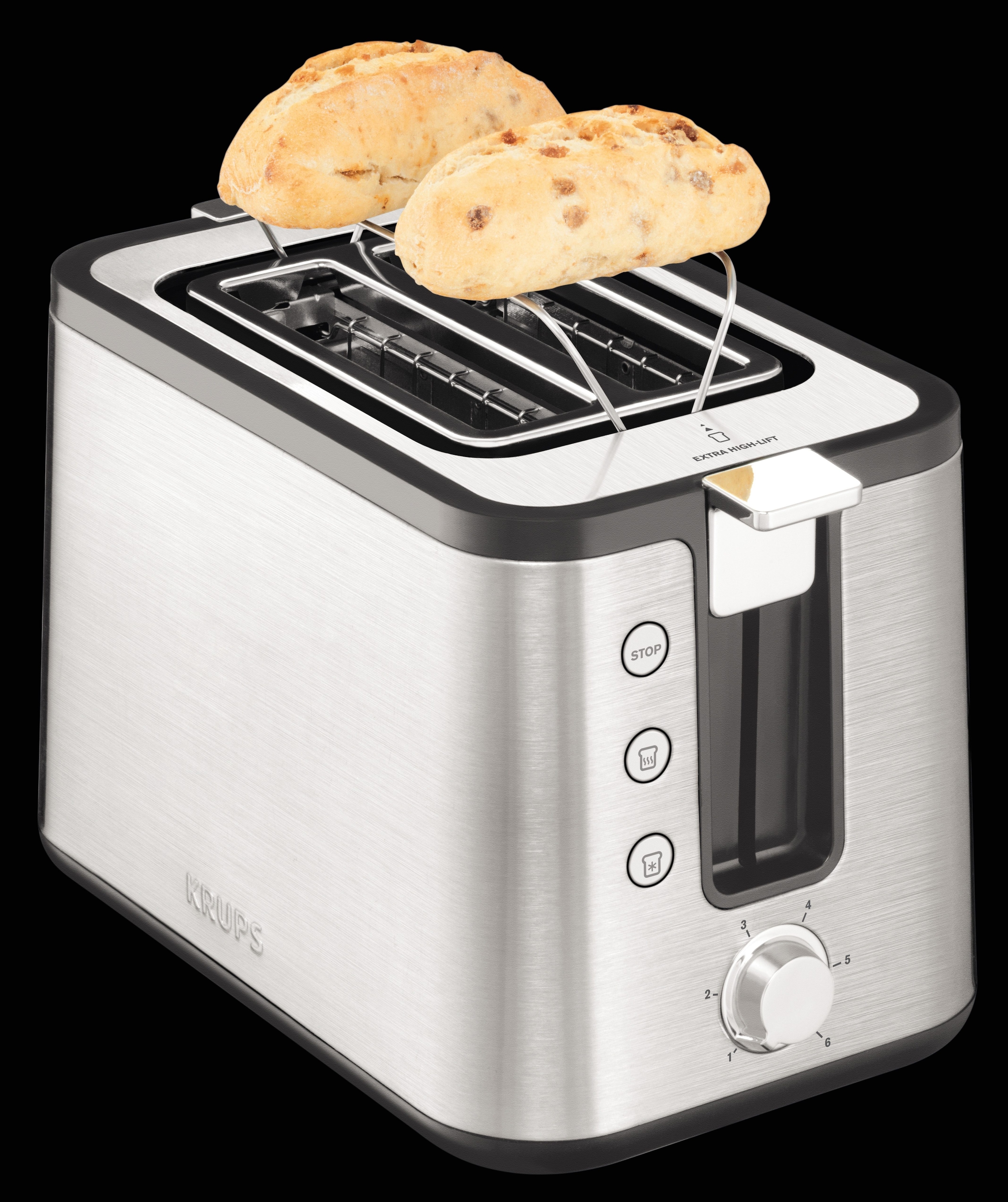 Toaster »KH442D Control Line«, 2 kurze Schlitze, für 2 Scheiben, 850 W, 6 Stufen,...