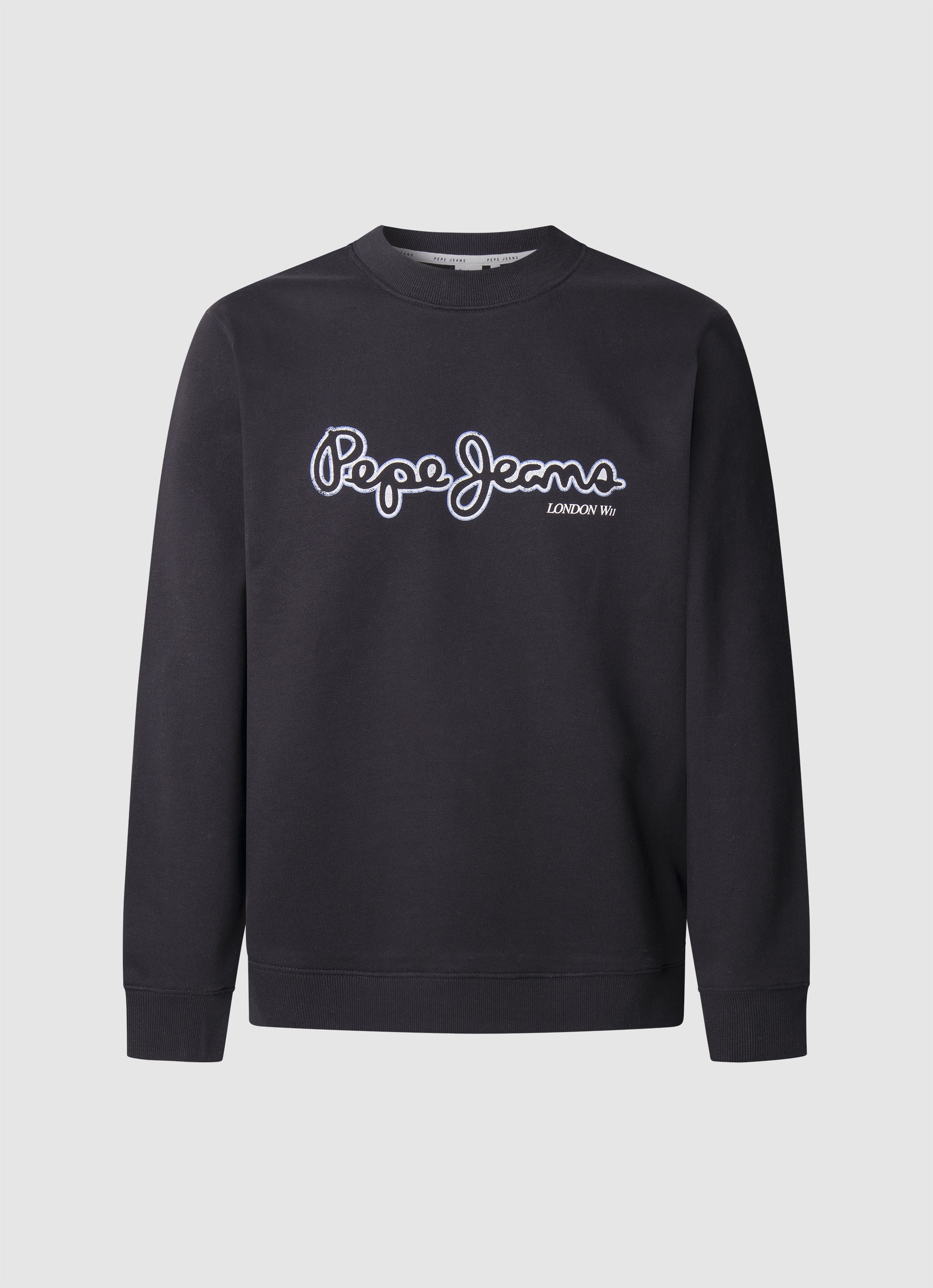 Pepe Jeans Sweatshirt »DORIAN CREW«, mit Logo-Druck im Used Look