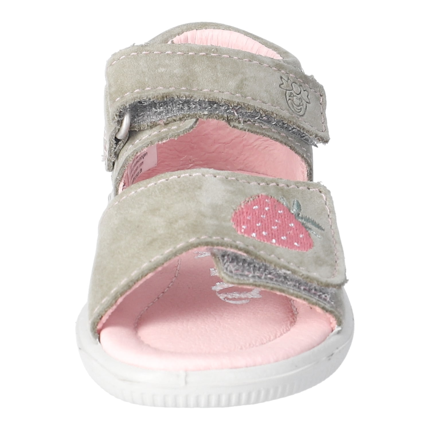 PEPINO by RICOSTA Lauflernschuh »Mimi WMS: mittel«  Sandalette mit Klett und Stickerei, Größenschablone zum Download