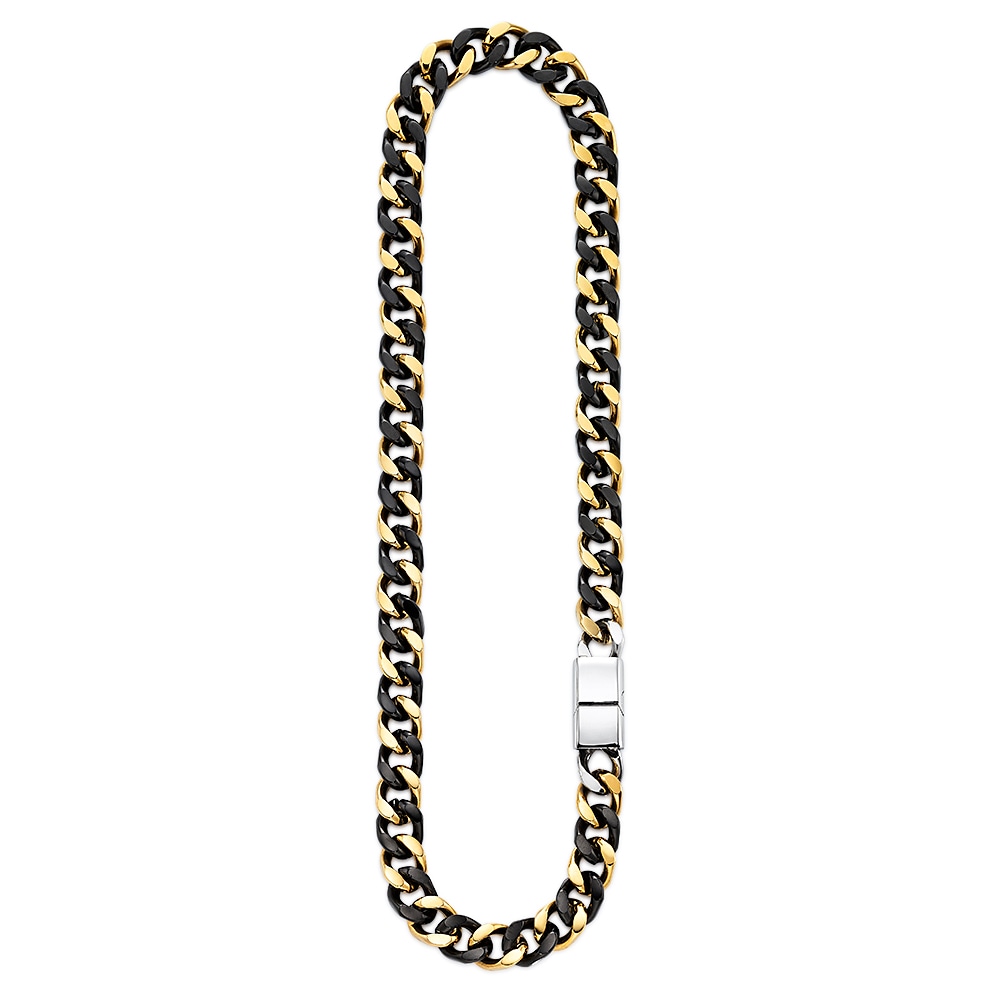 Bruno Banani Edelstahlkette »Schmuck Geschenk breite Kette bicolor«