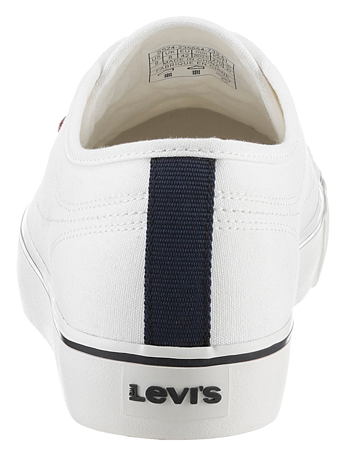 Levi's® Sneaker »HERNAN«, Freizeitschuh, Halbschuh, Schnürschuh mit 6-fach Lochung
