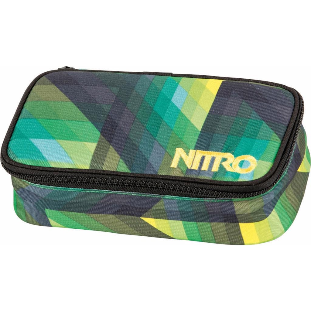 NITRO Federtasche »Pencil Case XL«, Federmäppchen, Schlampermäppchen, Faulenzer Box, Stifte Etui