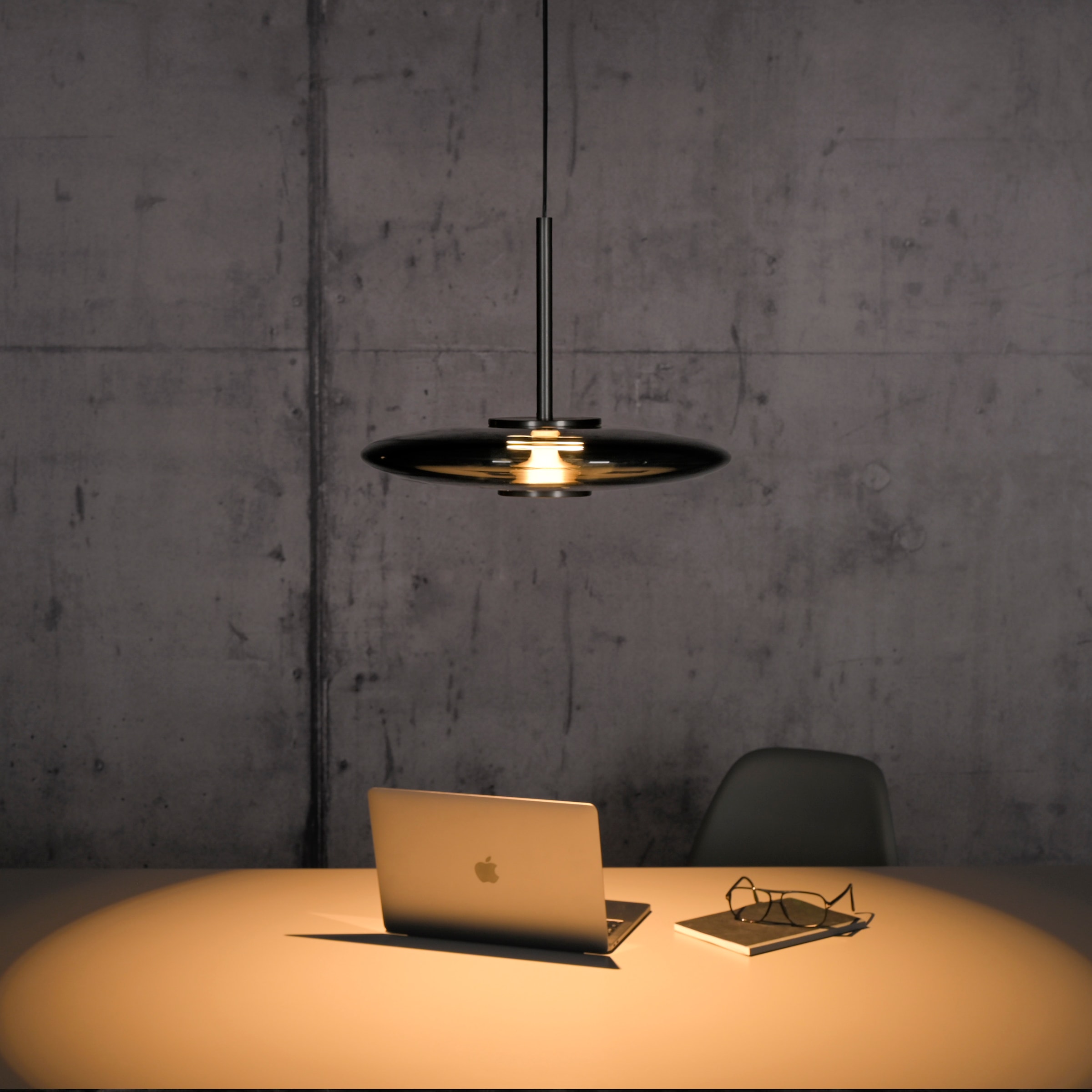 Neuhaus PURE LED Pendelleuchte »PURE E-Vitrum« LED-Board 1 Stk. warmweiß - kaltweiß e-LIFT®-Funktion, CCT, dimmbar über Fernbedíenung