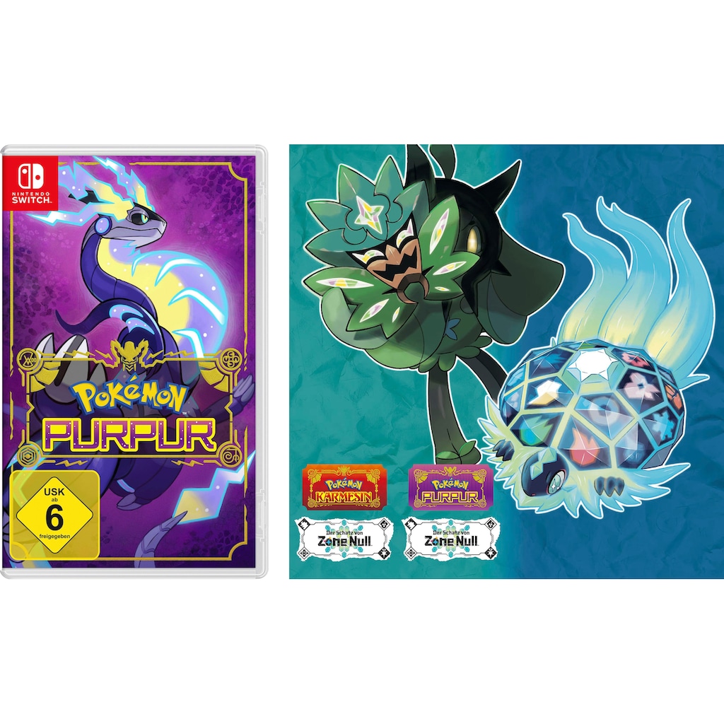 Nintendo Switch Spielesoftware »Pokemon Purpur + Der Schatz von Zone Null DLC«, Nintendo Switch
