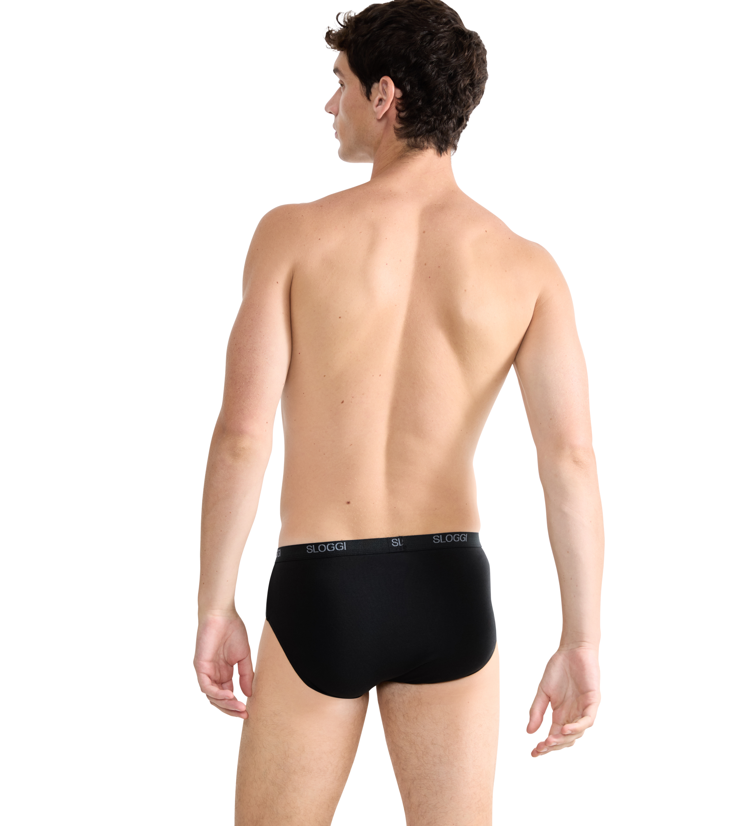 sloggi Slip »men Basic Midi 2P«, (2er Pack), perfekter Sitz