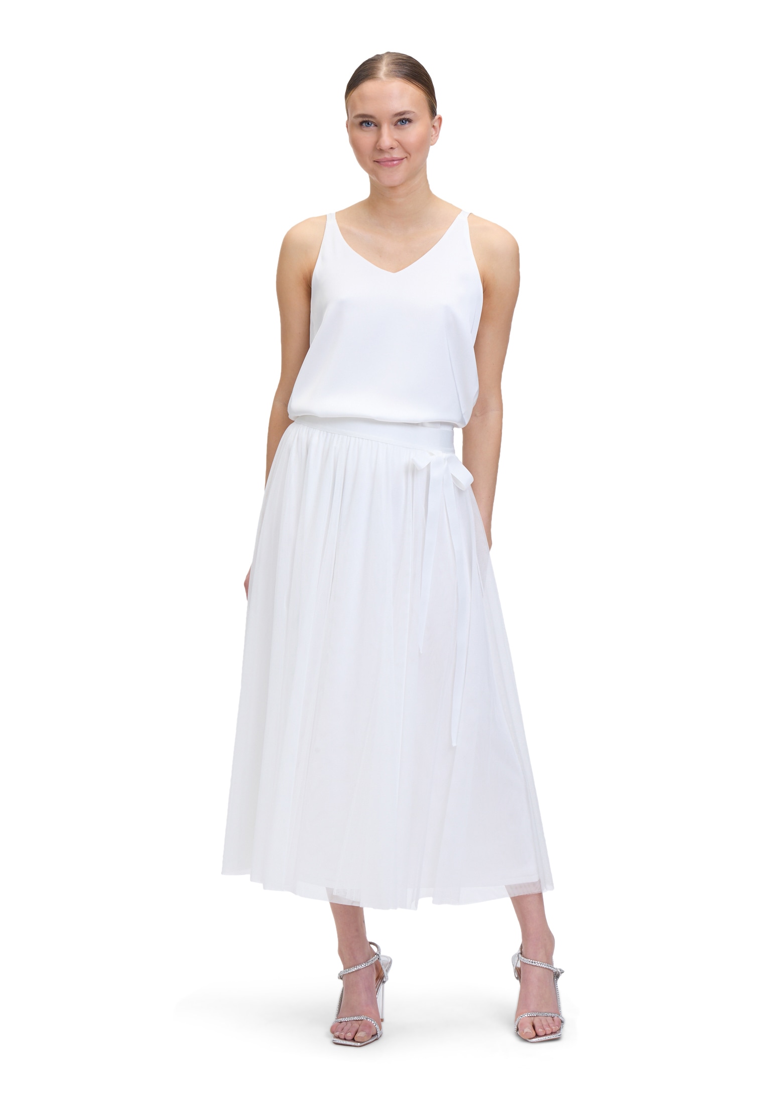 Vera Mont Satinbluse »Satin-Bluse mit V-Ausschnitt«