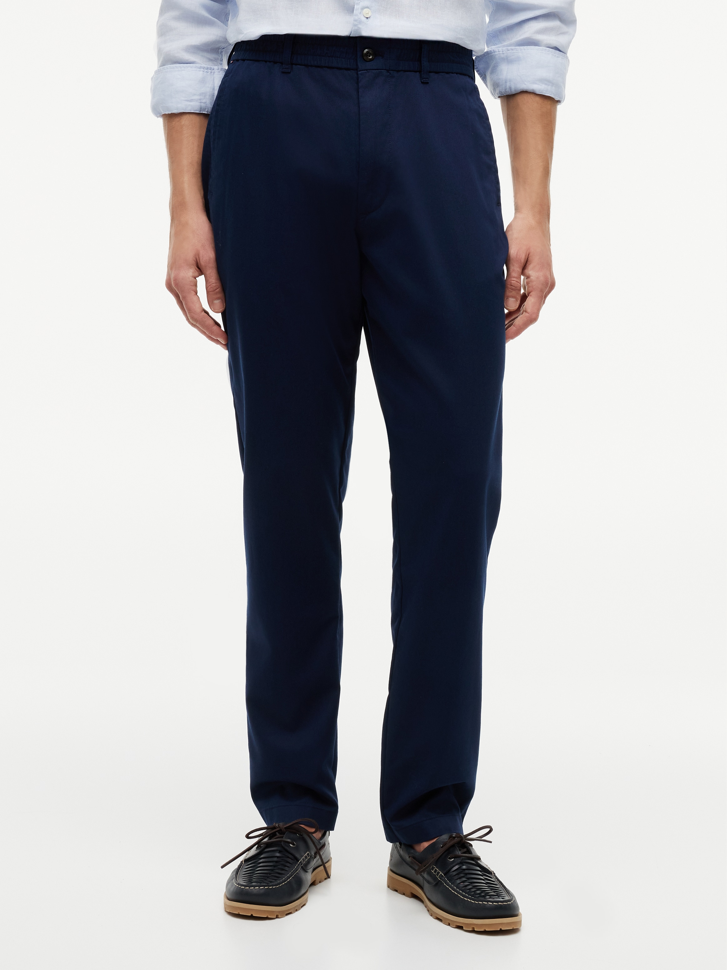 Tommy Hilfiger Chinohose »DOVER 3/4 ELASTICATED TENCEL«  Regular Fit Stretch aus Twill