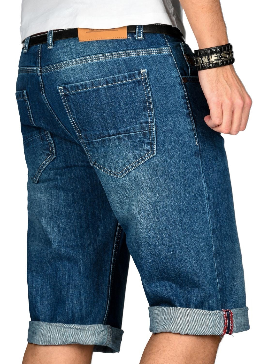 Alessandro Salvarini Shorts »A. Salvarini Herren Shorts kurze Hose«