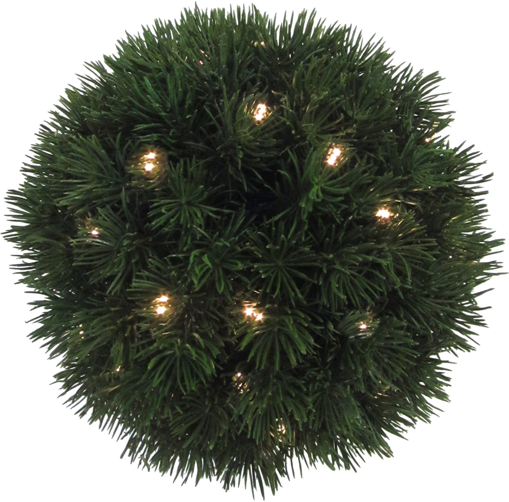 Creativ green Dekokugel »Weihnachtsdeko aussen«, mit zahlreichen Tannenspitzen