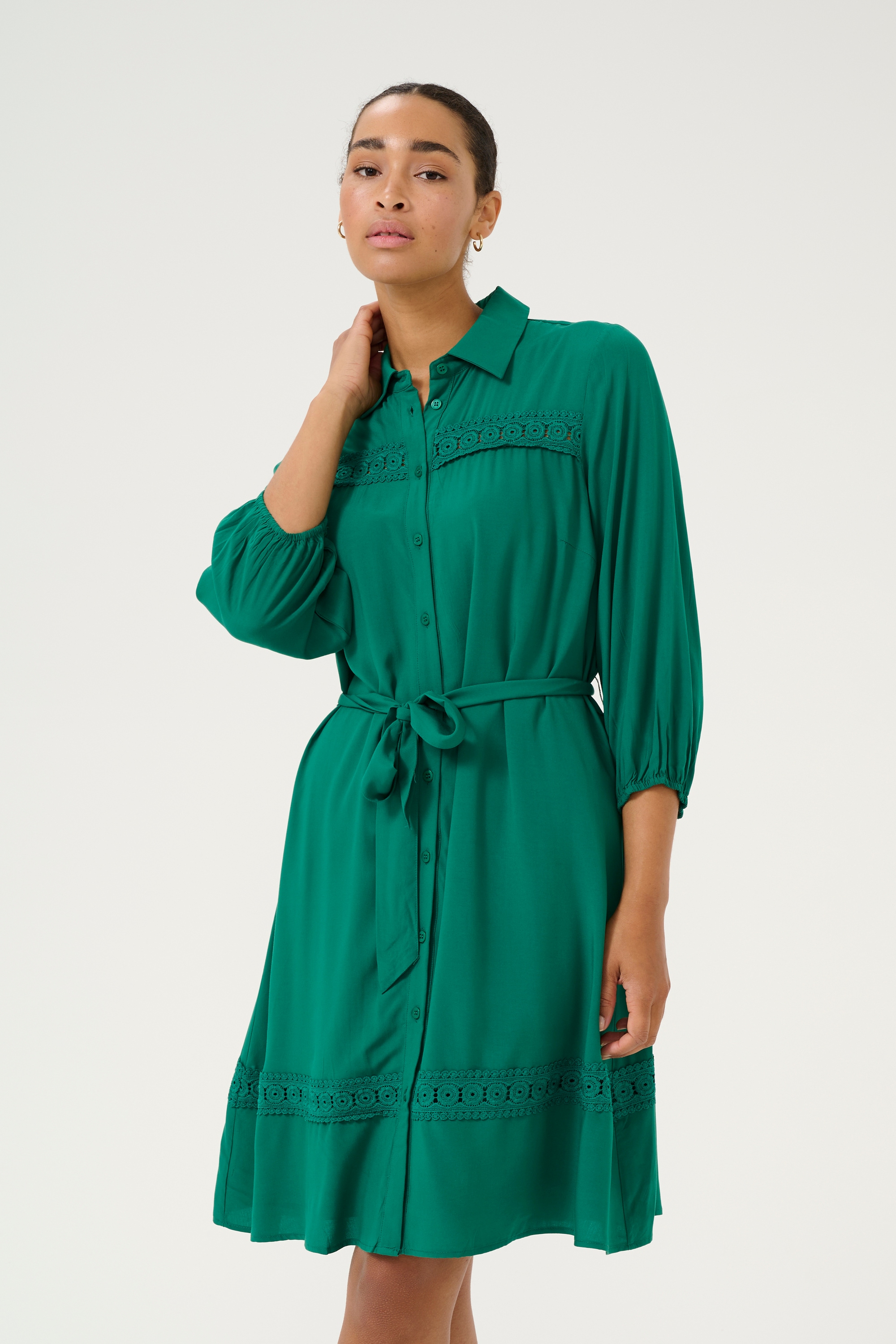 KAFFE Midikleid »Kleid KAfreya«