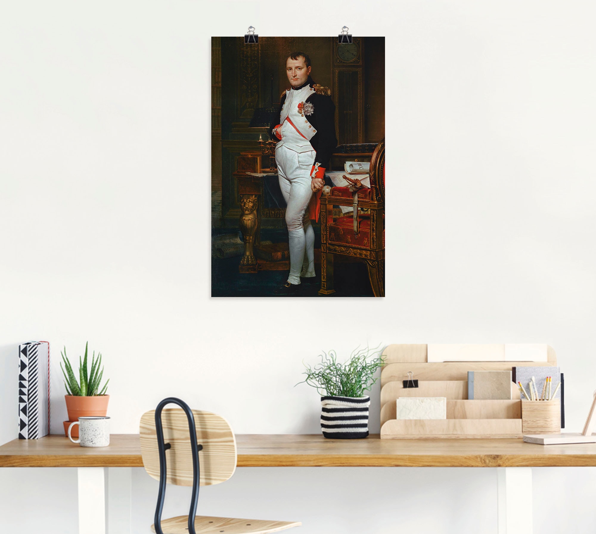 Artland Kunstdruck »Napoleon I. Bonaparte. 1812«, Menschen, (1 St.), als Alubild, Leinwandbild, Wandaufkleber oder Poster in versch. Größen