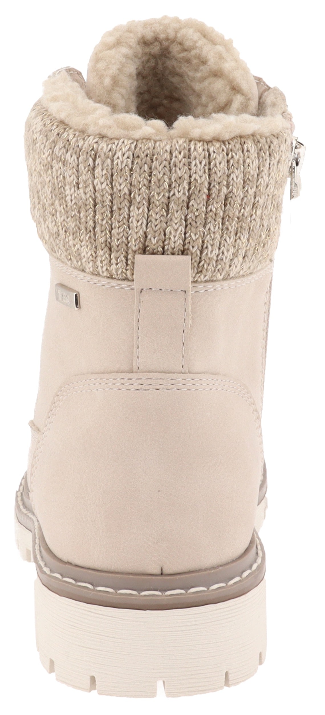TOM TAILOR Schnürboots, Winterboots mit wasserabweisendem TEX, Komfortweite G