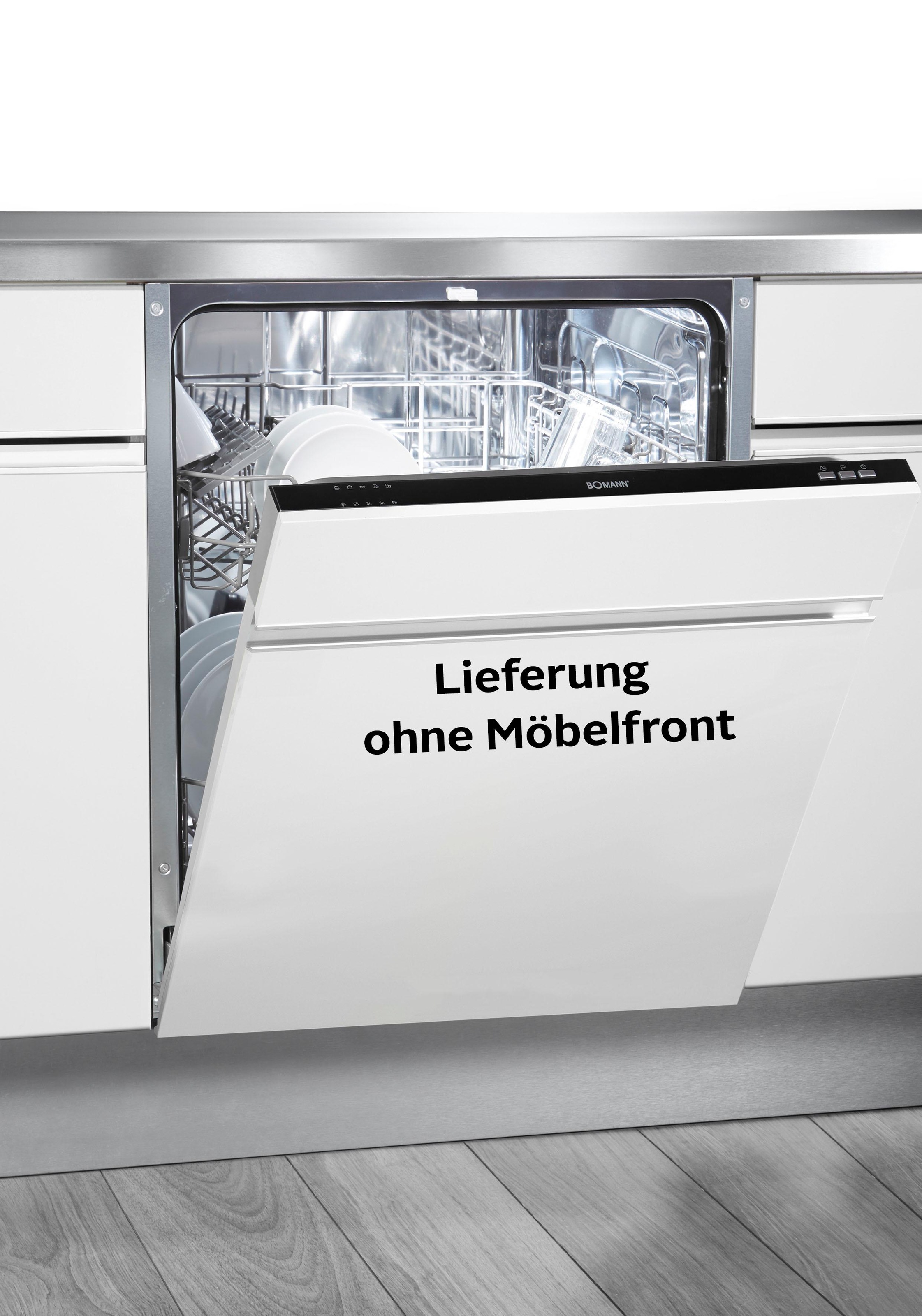 vollintegrierbarer Geschirrspüler, 11 Liter, 12 Maßgedecke
