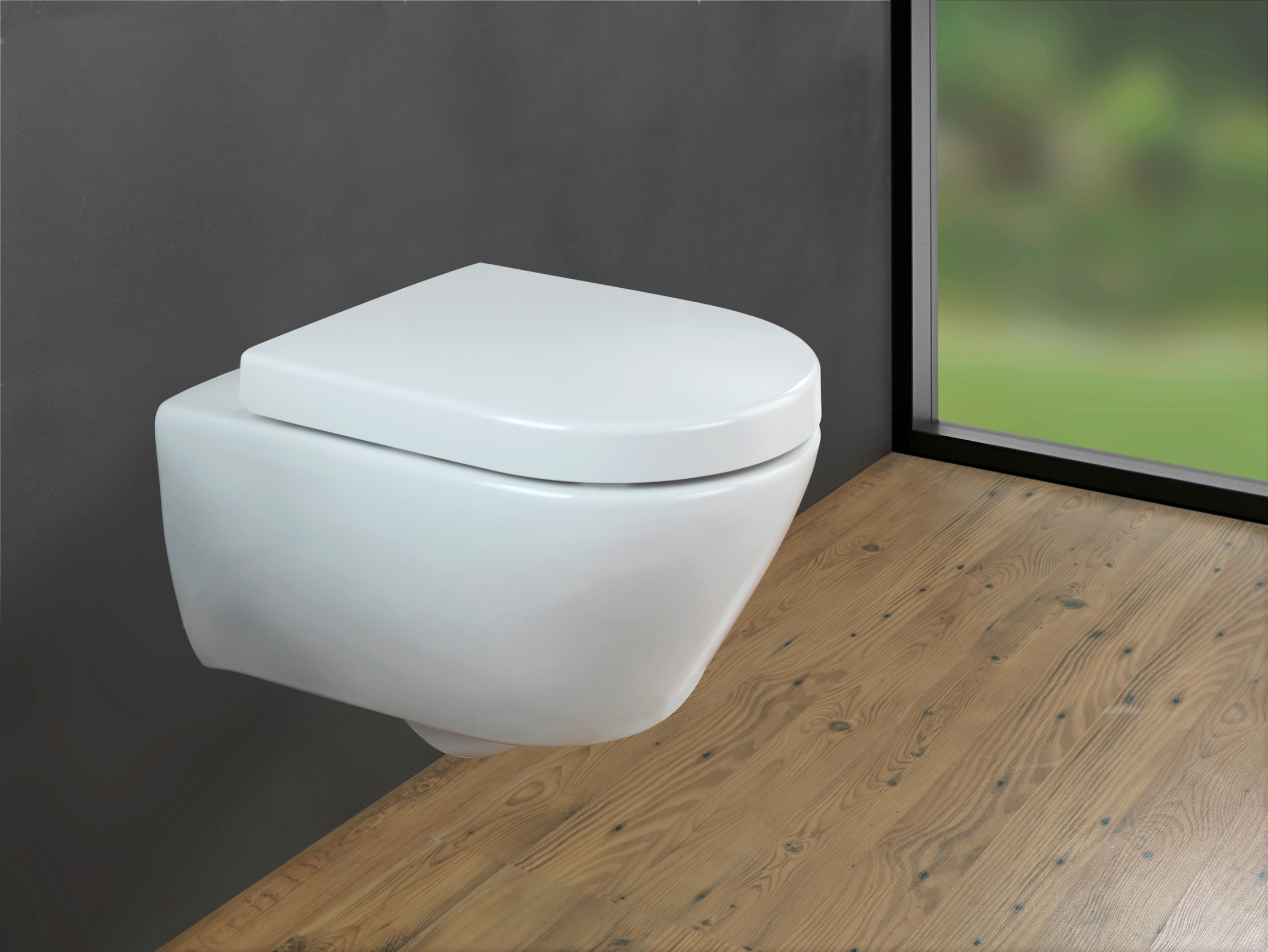 WENKO WC-Sitz »Exclusive Nr. 4«, (1 St.), aus Duroplast, mit Absenkautomatik