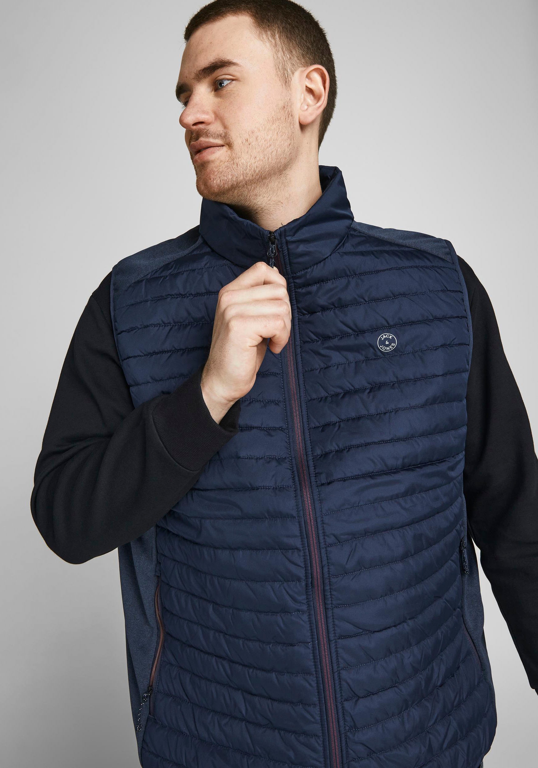 Jack & Jones PlusSize Steppweste »MULTI BODYWARMER«