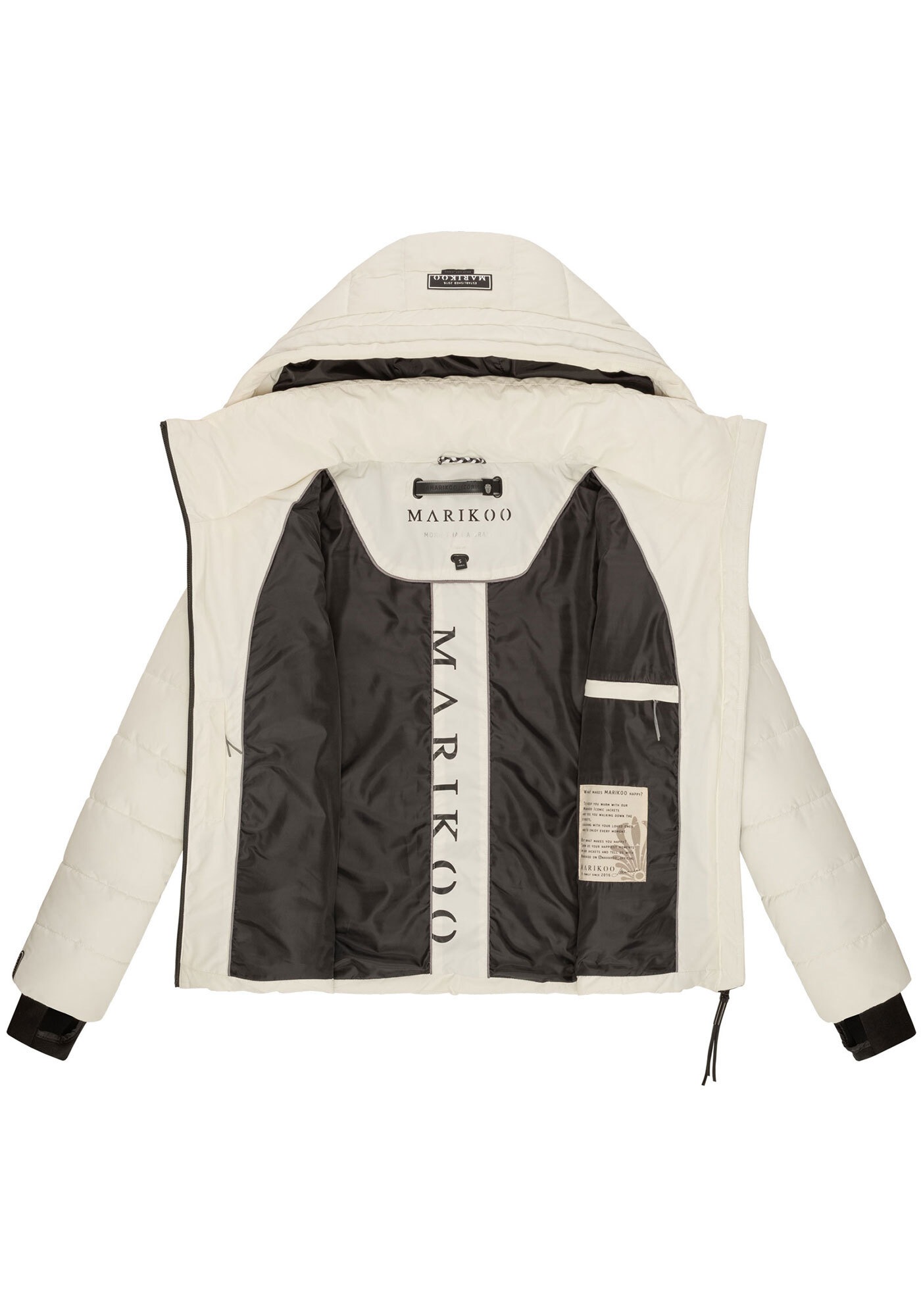 Marikoo Winterjacke »Marikoo Samuiaa Damen Steppjacke B986«