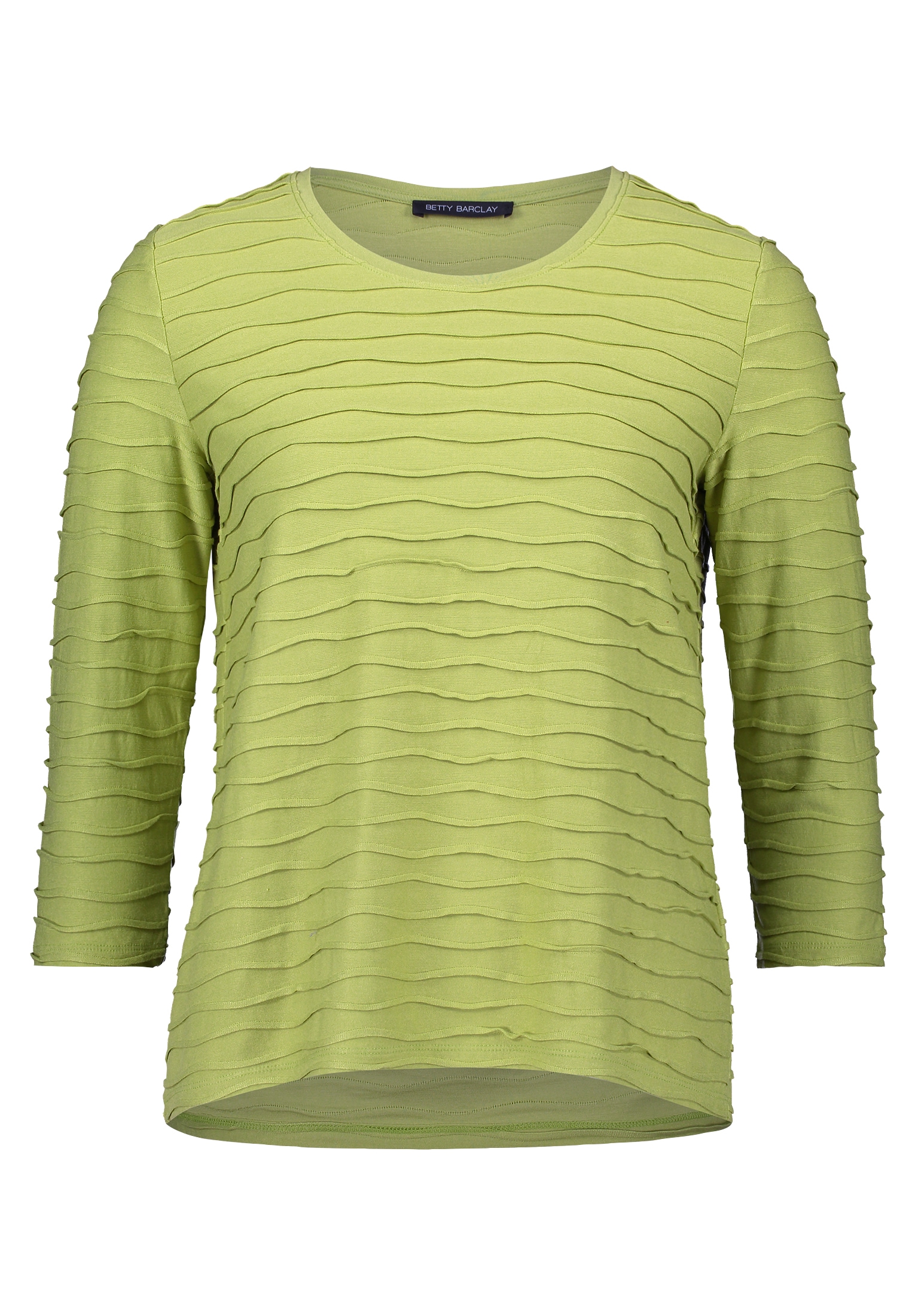 Betty Barclay Rundhalsshirt »Basic Shirt mit Wellenstruktur«