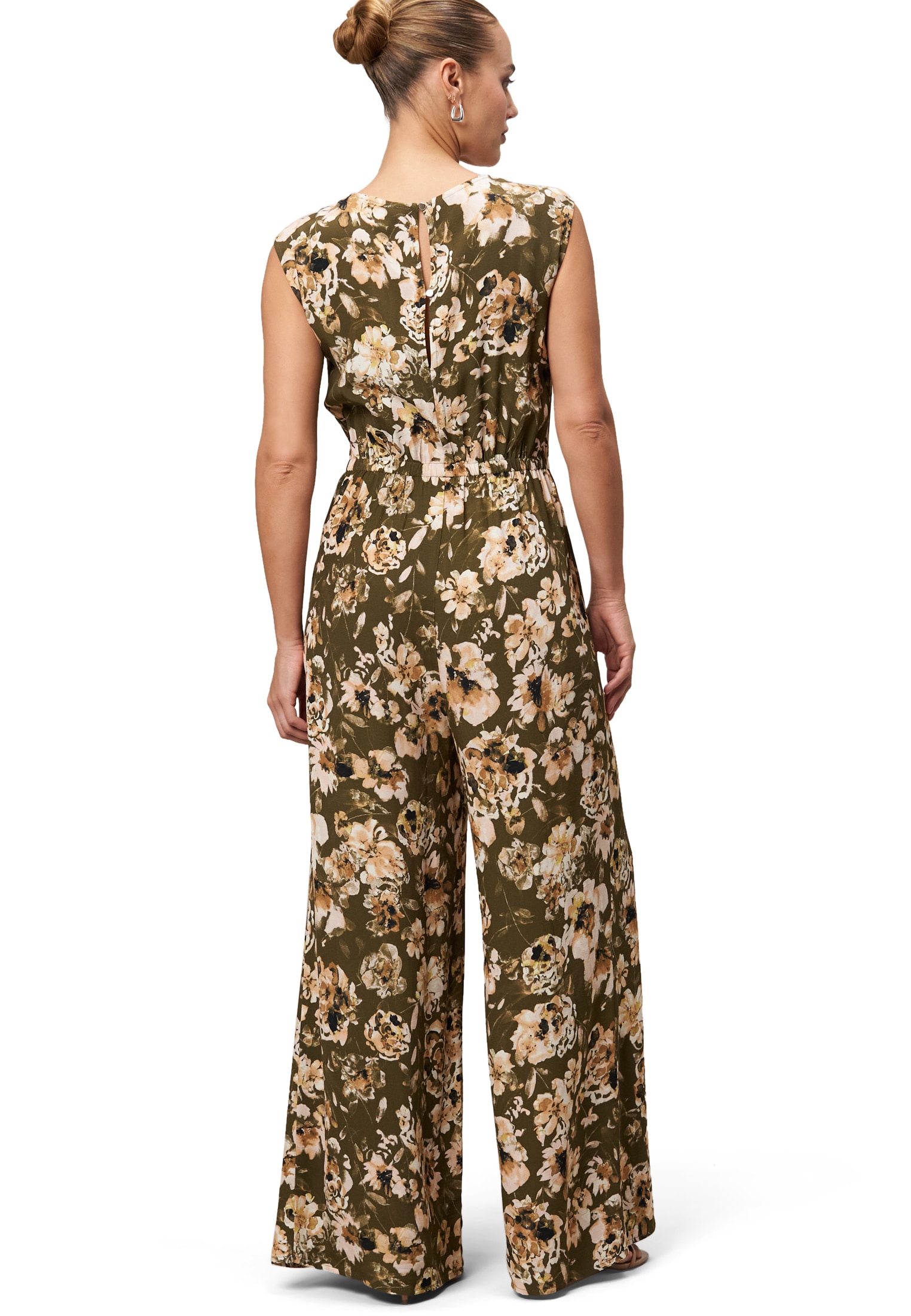 Zero Jumpsuit »Jumpsuit mit Blumendruck 32 Inch«