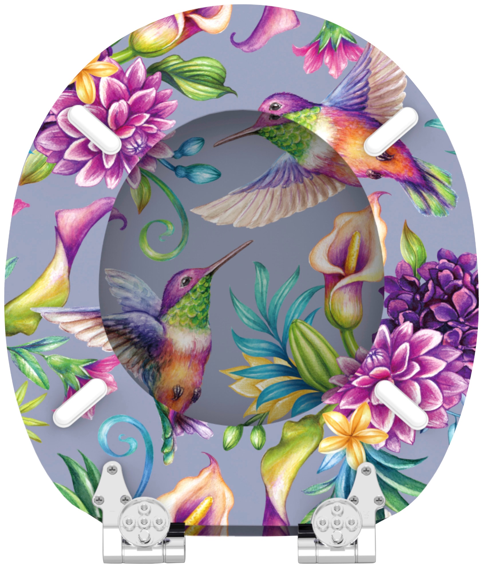 Sanilo WC-Sitz »Kolibri«, mit Absenkautomatik, BxL: 37,7 x 42,0 - 47,0 cm