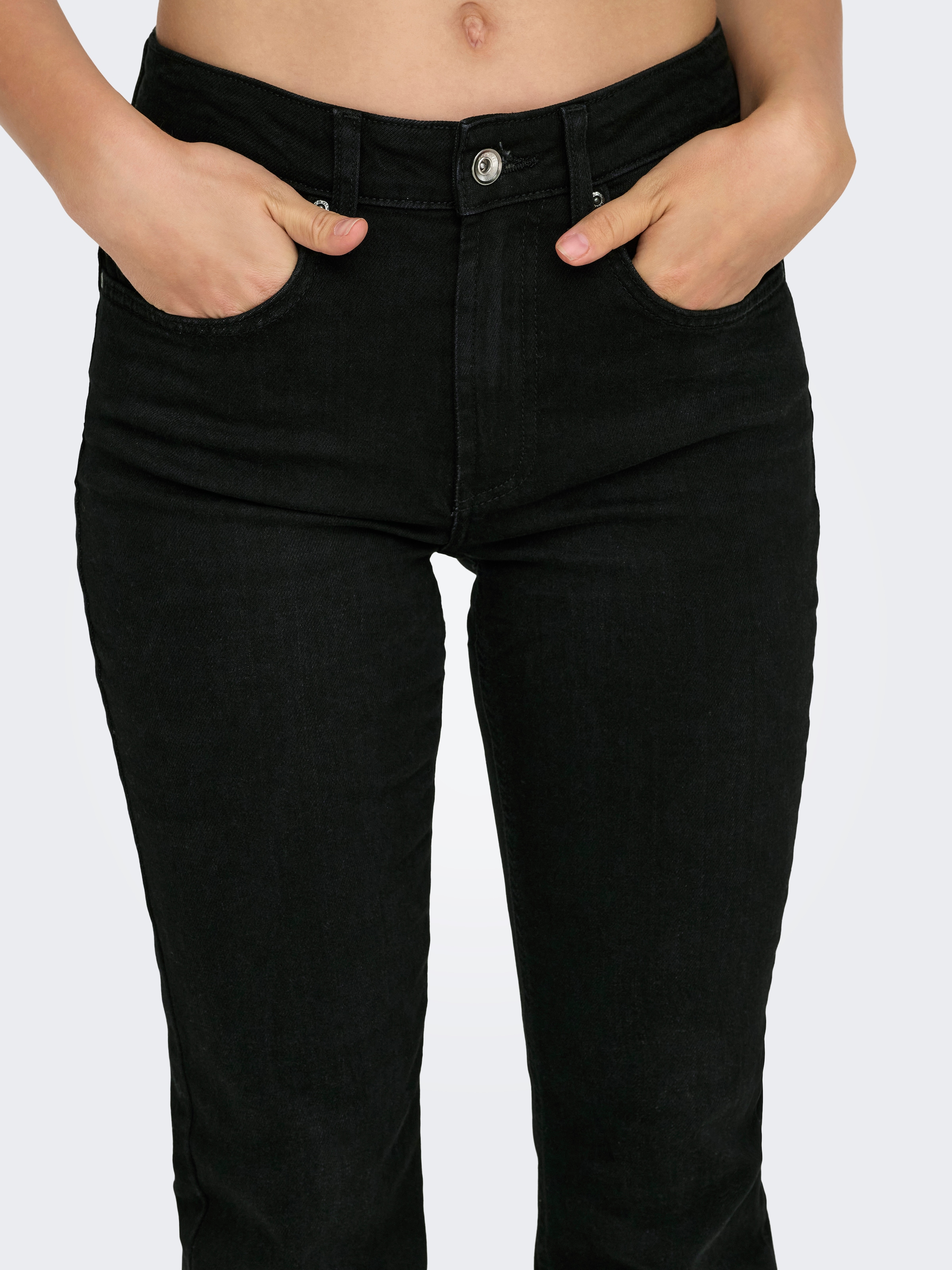 ONLY 5-Pocket-Jeans »ONLEVERLY MW SWEET FLARED DNM CRO563«