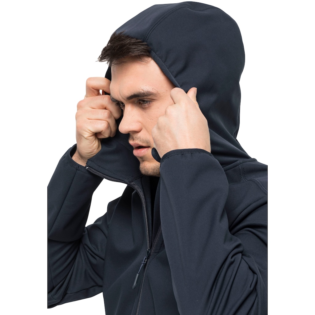 Jack Wolfskin Softshelljacke »BORNBERG HOODY M«, mit Kapuze