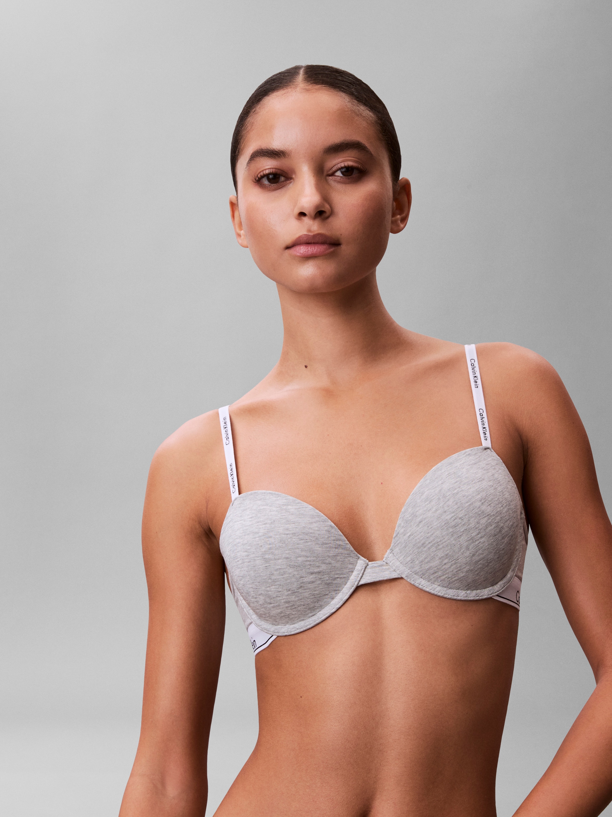 Calvin Klein Underwear Bügel-BH »LIGHTLY LINED DEMI« mit Logoschriftzug am Träger