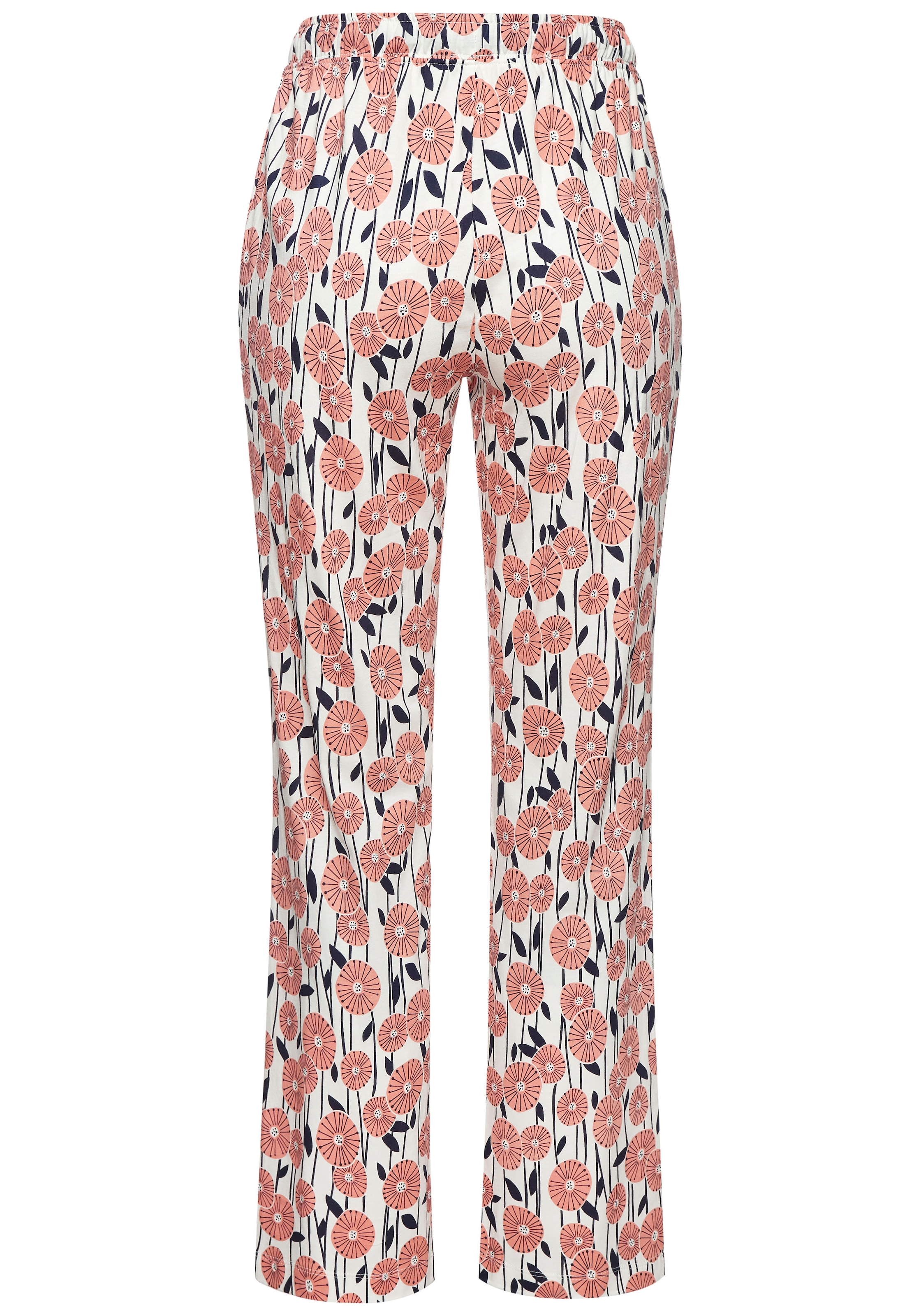 Vivance Dreams Pyjamahose, Mit schönem Muster