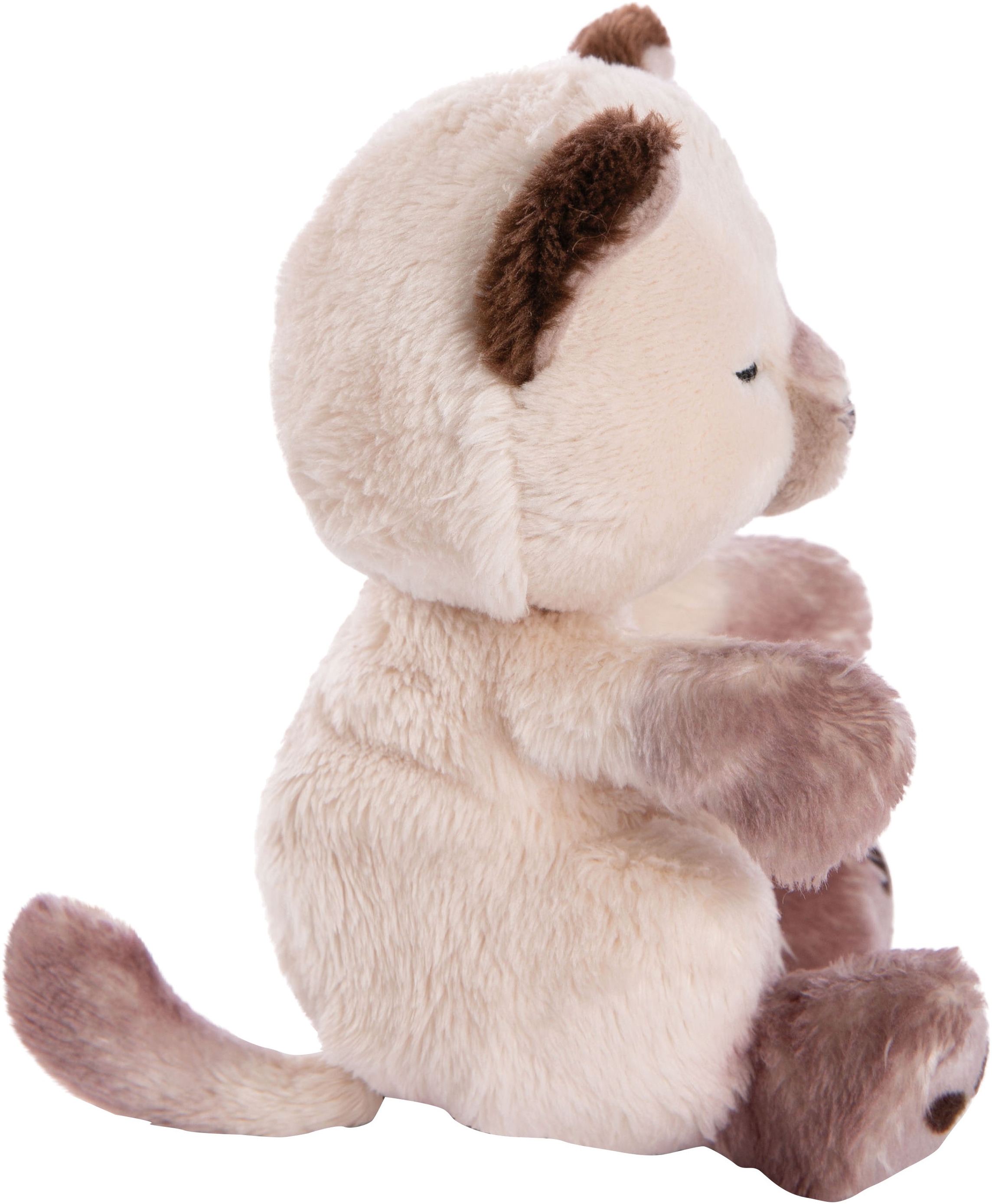 Nici Kuscheltier »Sleeping Pets, Katze Siam, 12 cm« im Körbchen