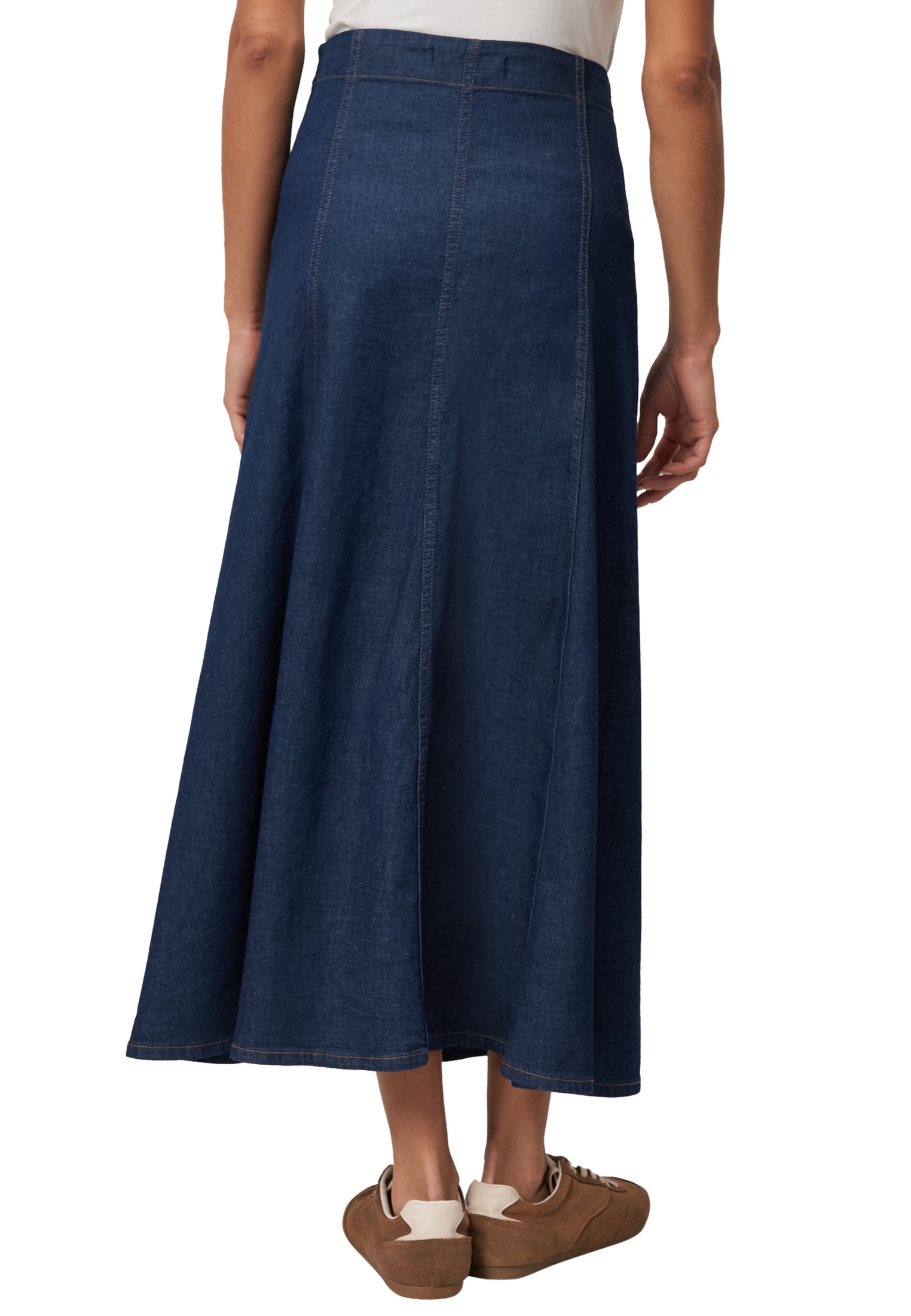 Zero Maxirock »Maxi-Jeansrock ausgestellt«