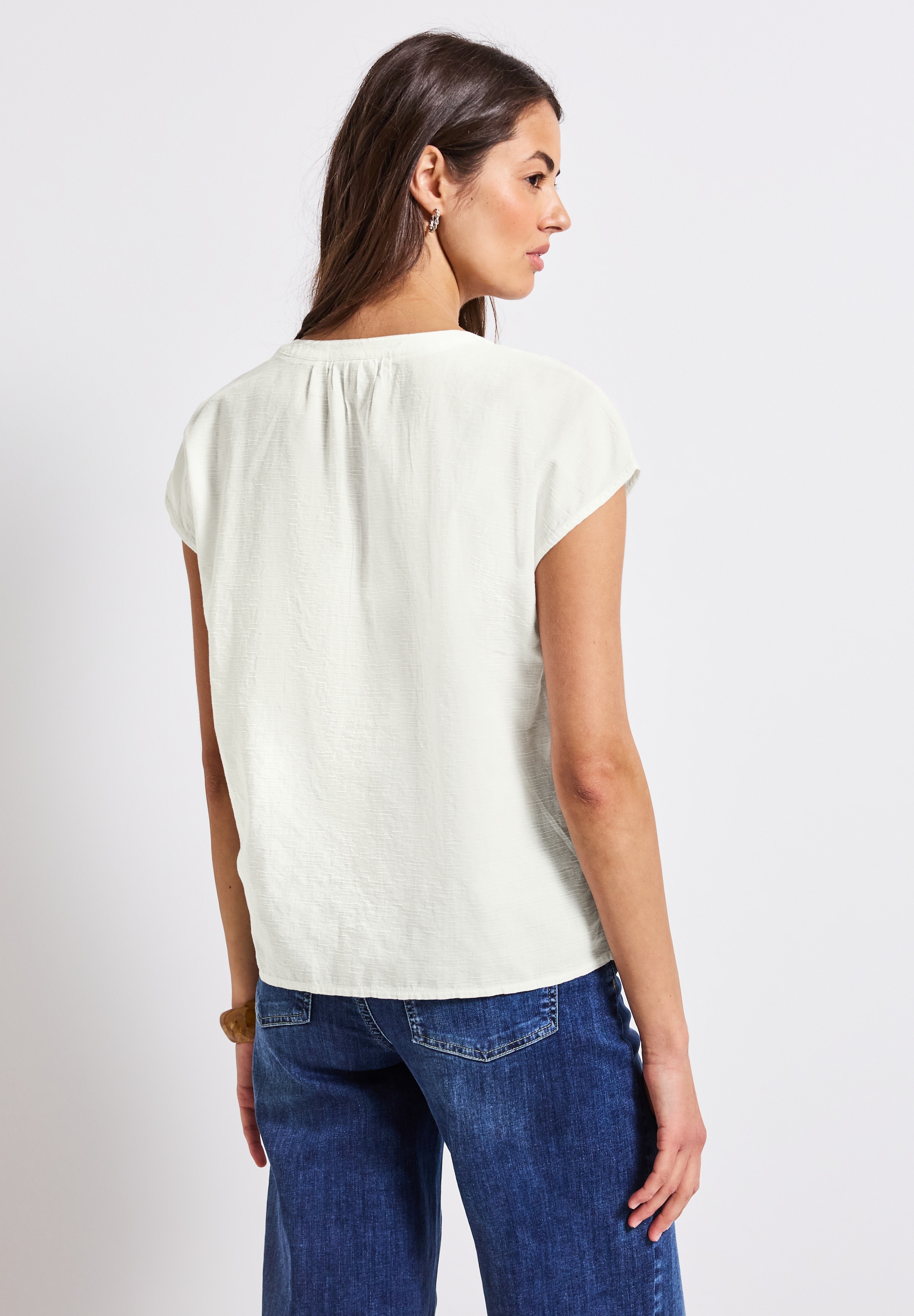 STREET ONE Shirtbluse, mit Tape-Details