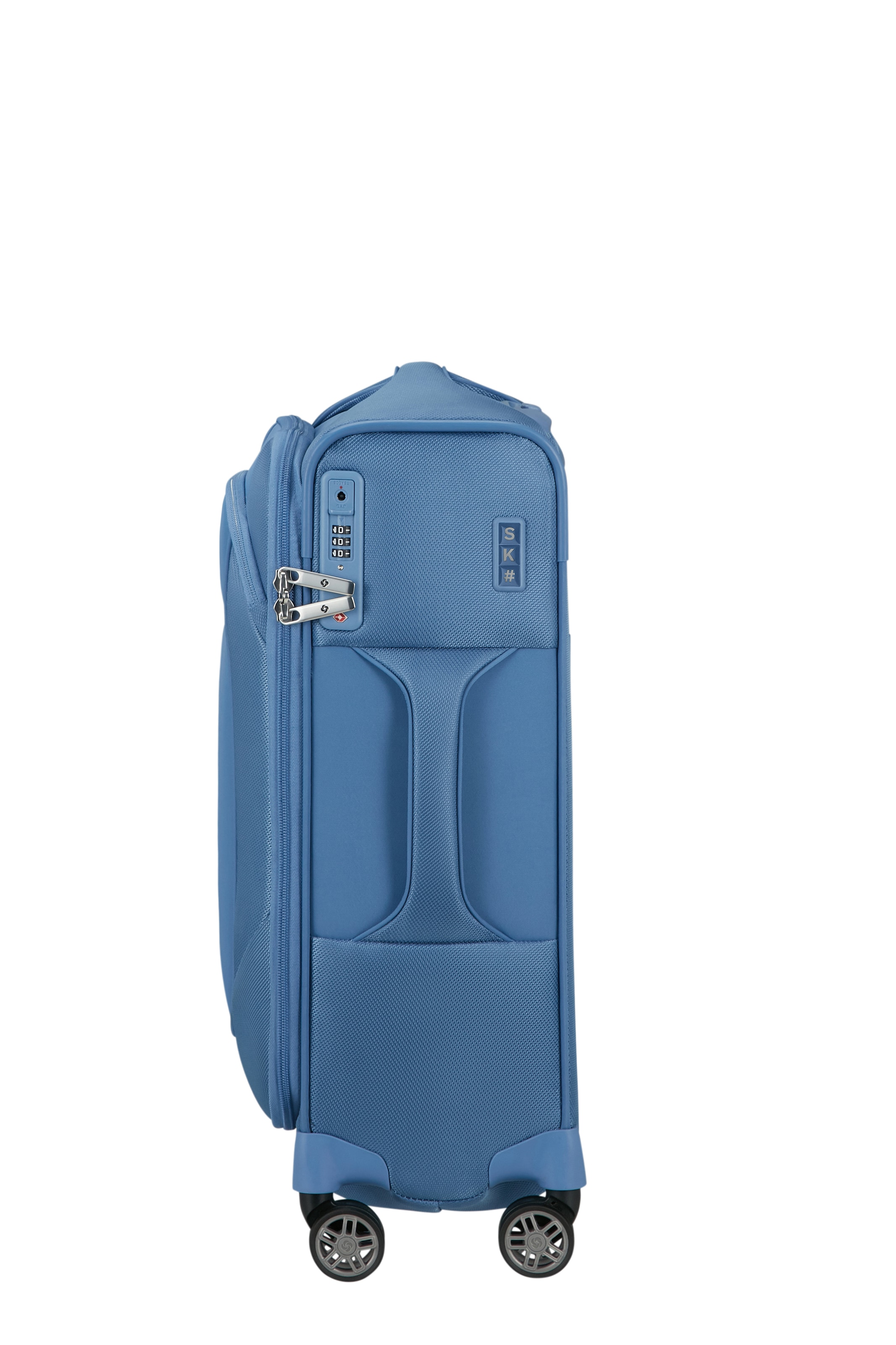 Samsonite Weichgepäck-Trolley »RE-LITE, verschiedene Größen und Farben« Set, mit 2 Packwürfeln, 2 Stk. tlg. 36 l 4 Rollen mit arretierbarem und versenkbarem Druckknopf-Trolleysystem