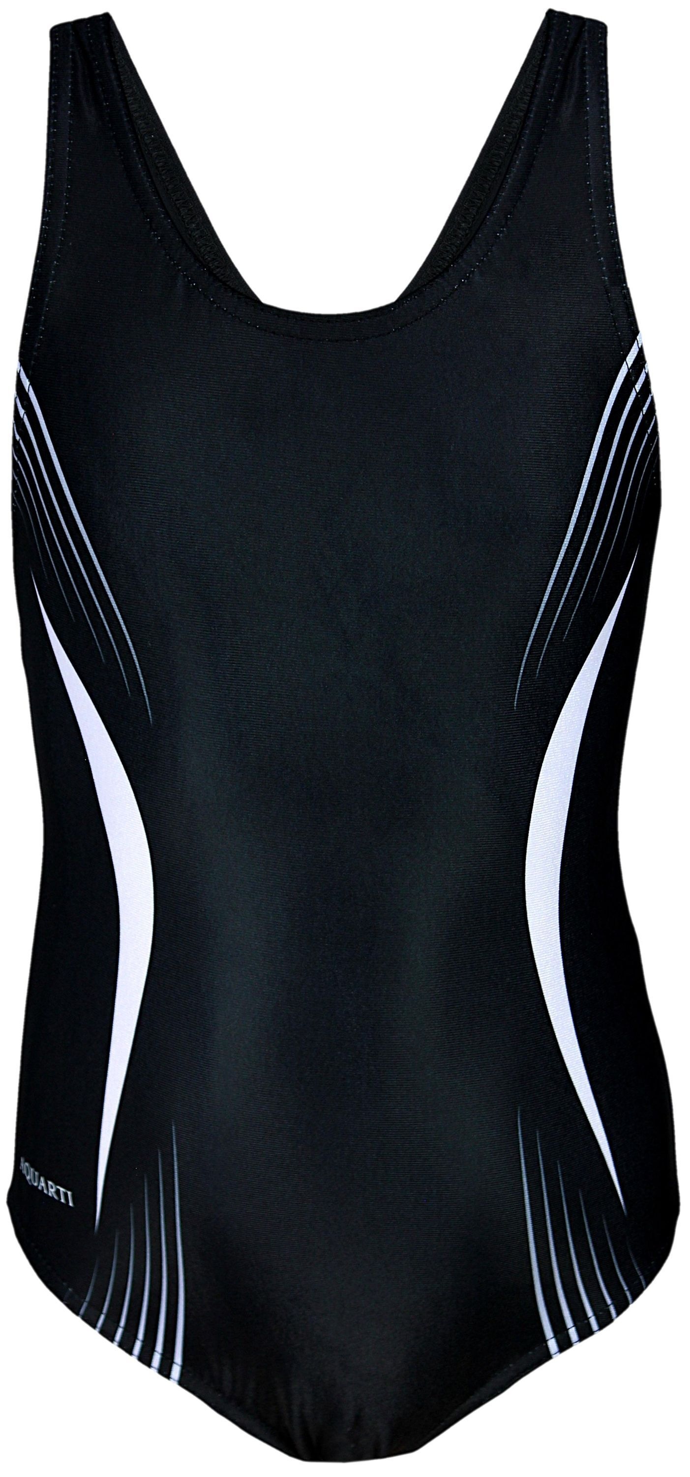 AQUARTI Badeanzug »Badeanzug Mädchen Badeanzug Chlorresistent Muscleback Wassersport«
