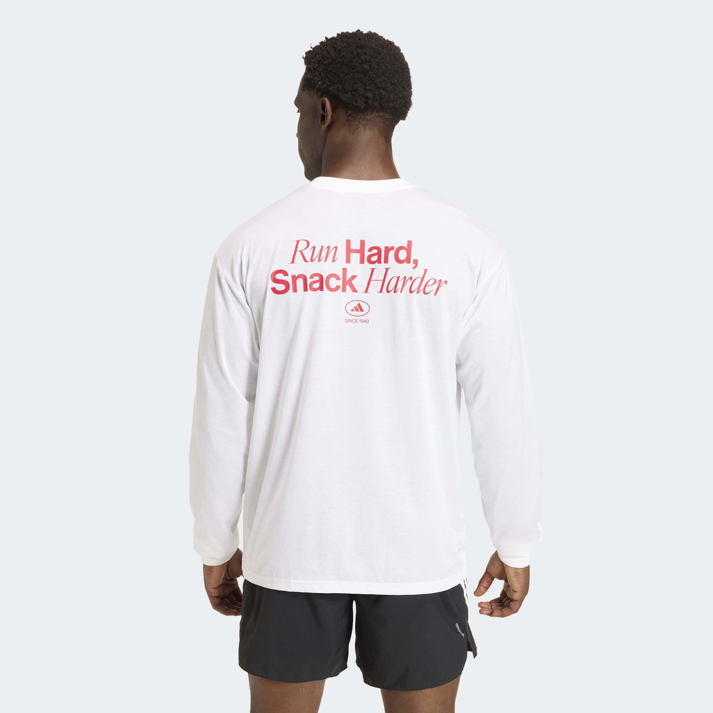 adidas Performance Laufshirt »RUN HARD GRAPHIC LONGSLEEVE«