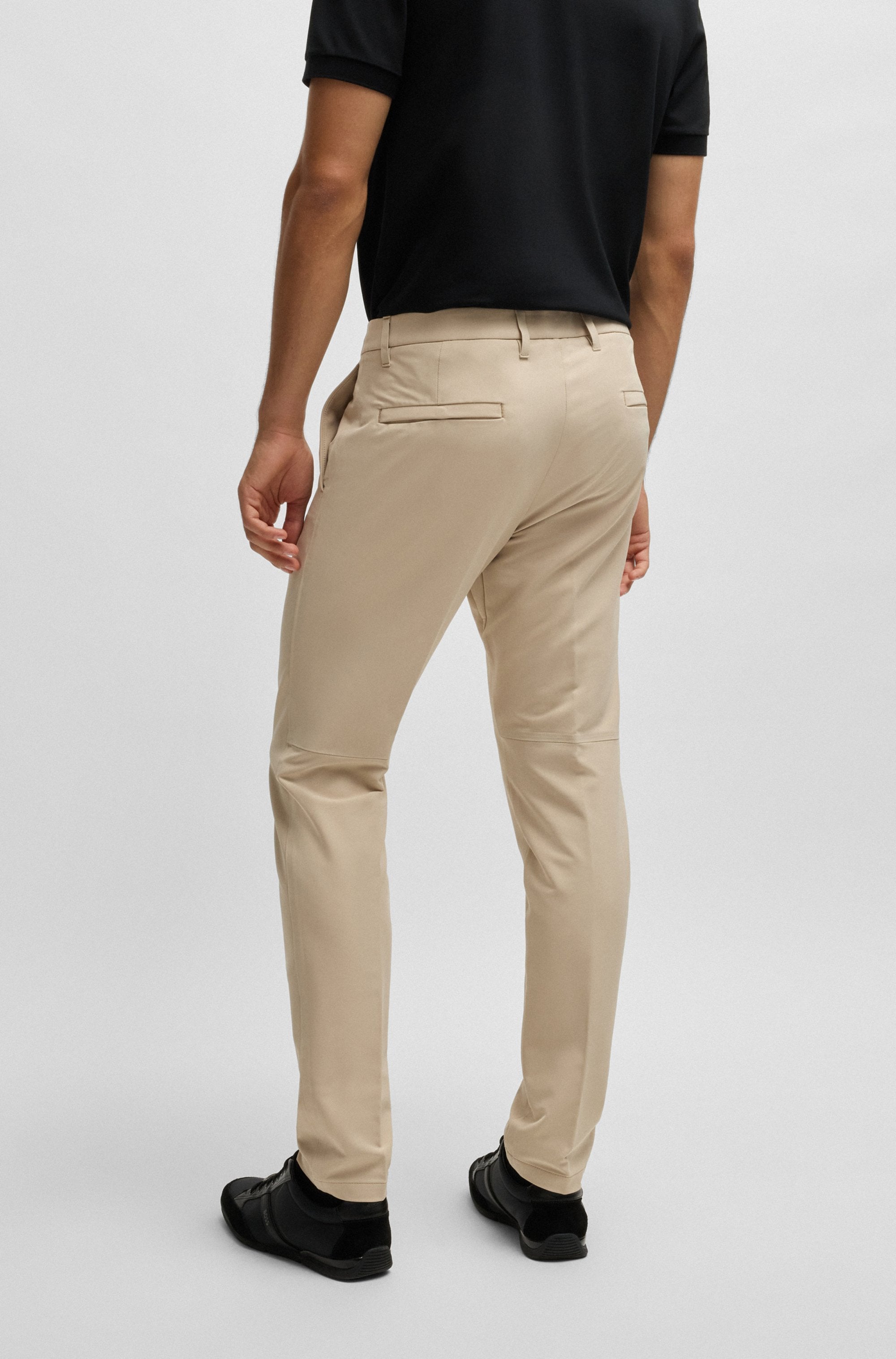BOSS GREEN Anzughose »T_Commuter-Slim«, mit Gürtelschlaufen